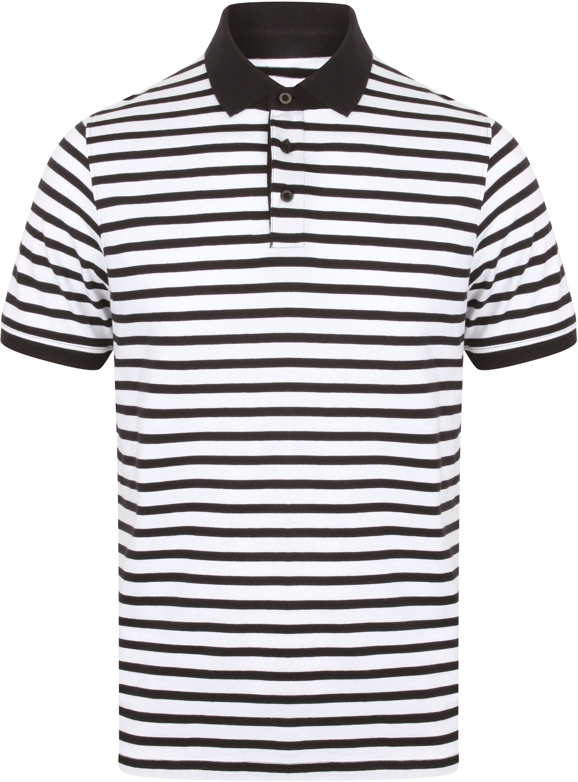 Polo jersey à rayures