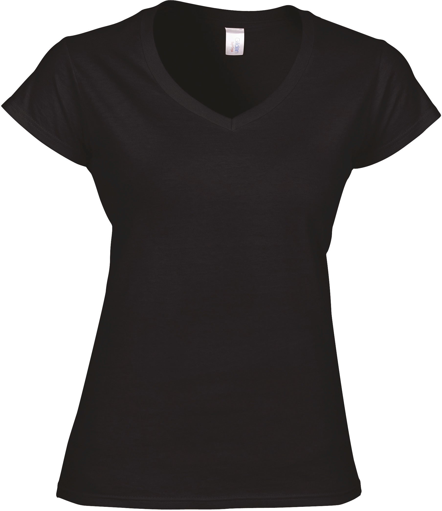DAMES V-HALS SOFTSTYLE T-SHIRT