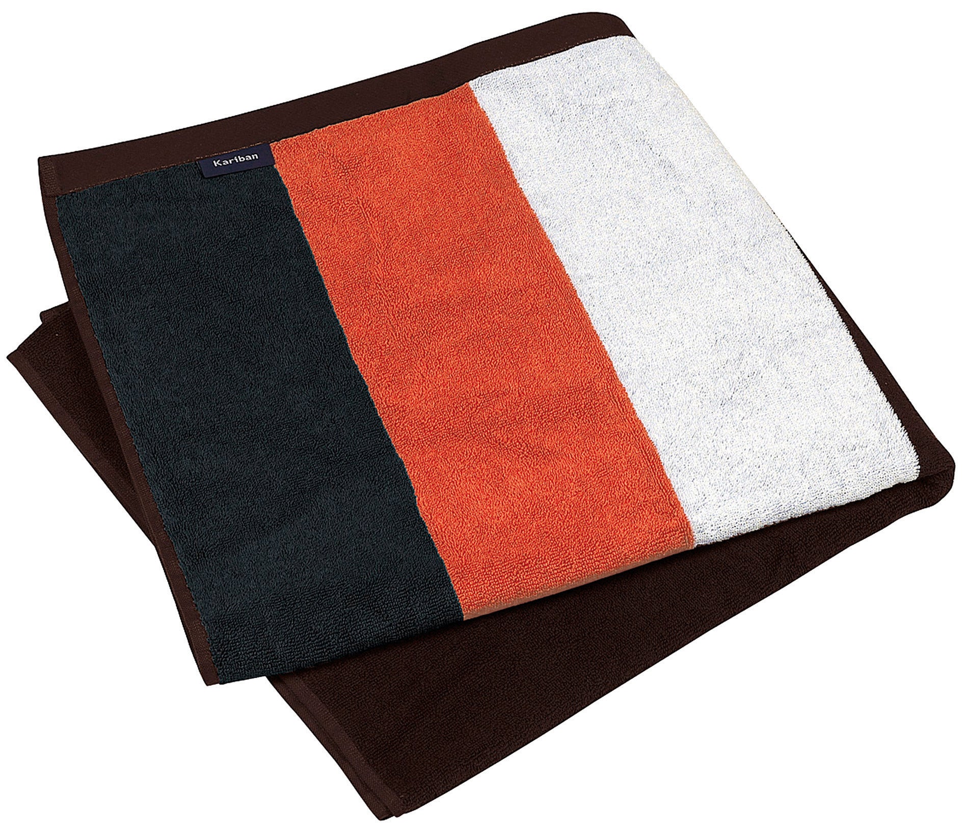 Gestreepte strandhanddoek