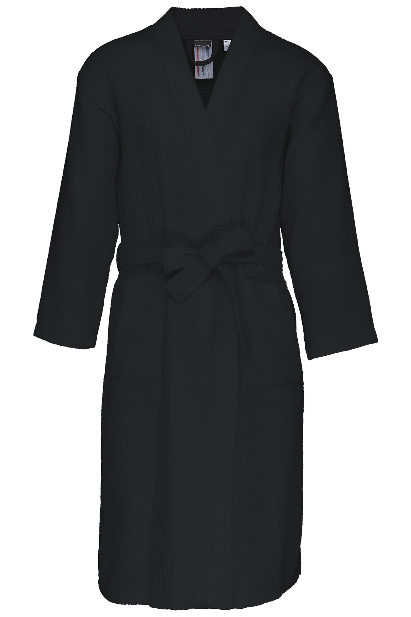 Honeycomb kimono bathrobe