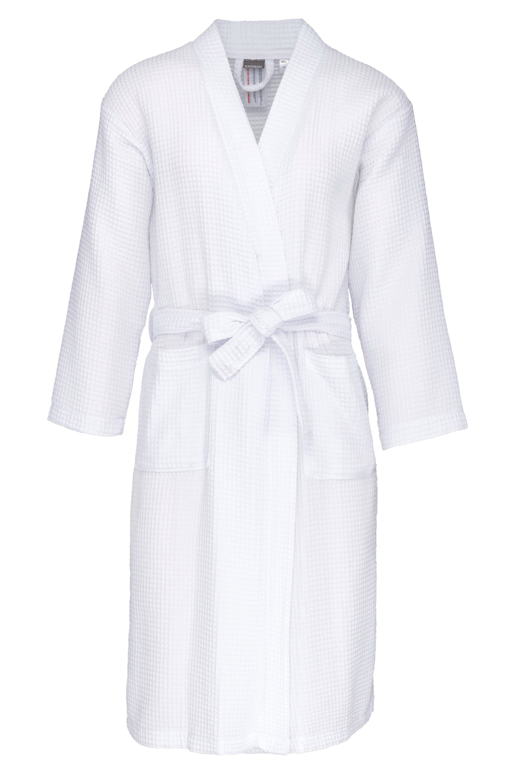 Honeycomb kimono bathrobe