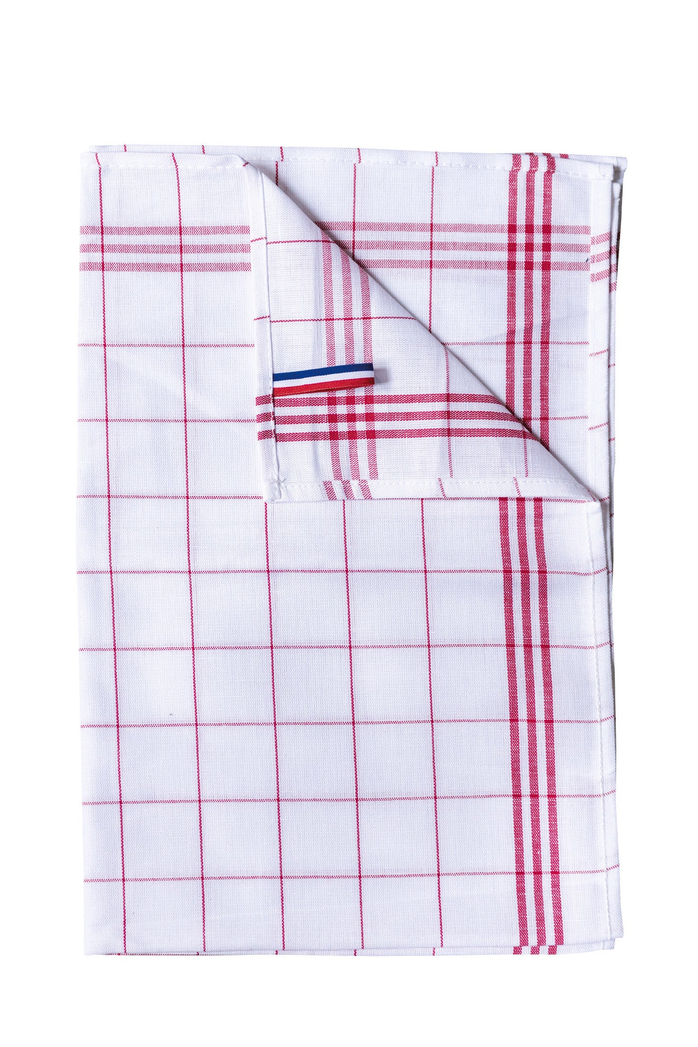 Checked tea towels Origin France Garantie