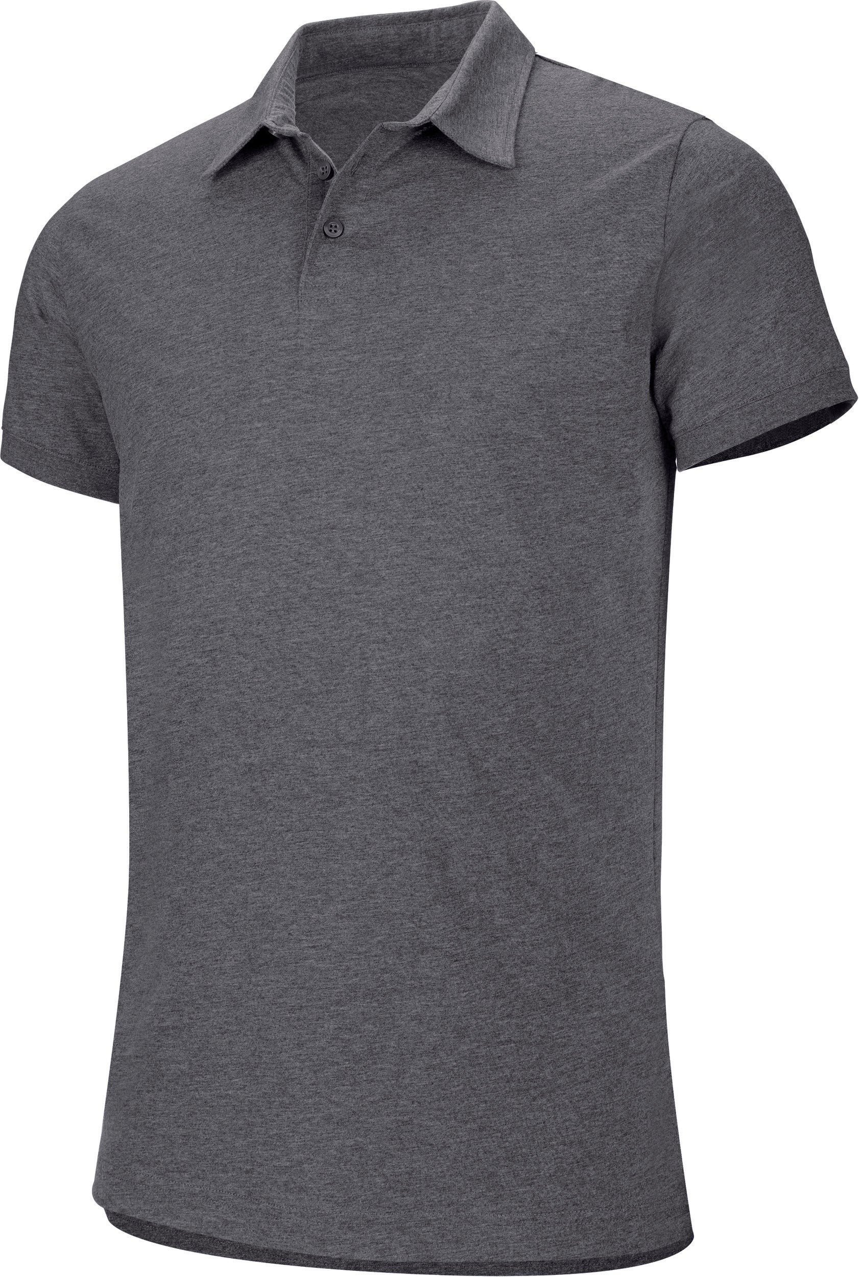 Polo manches courtes "mélange" homme