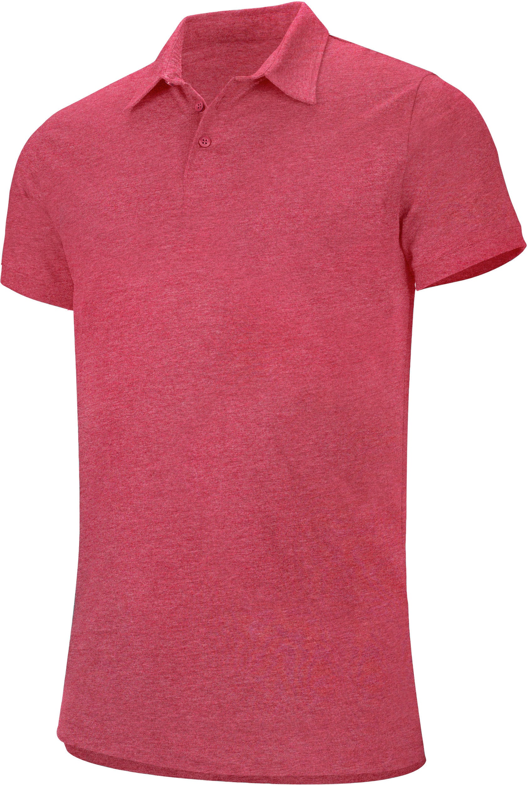 Polo manches courtes "mélange" homme