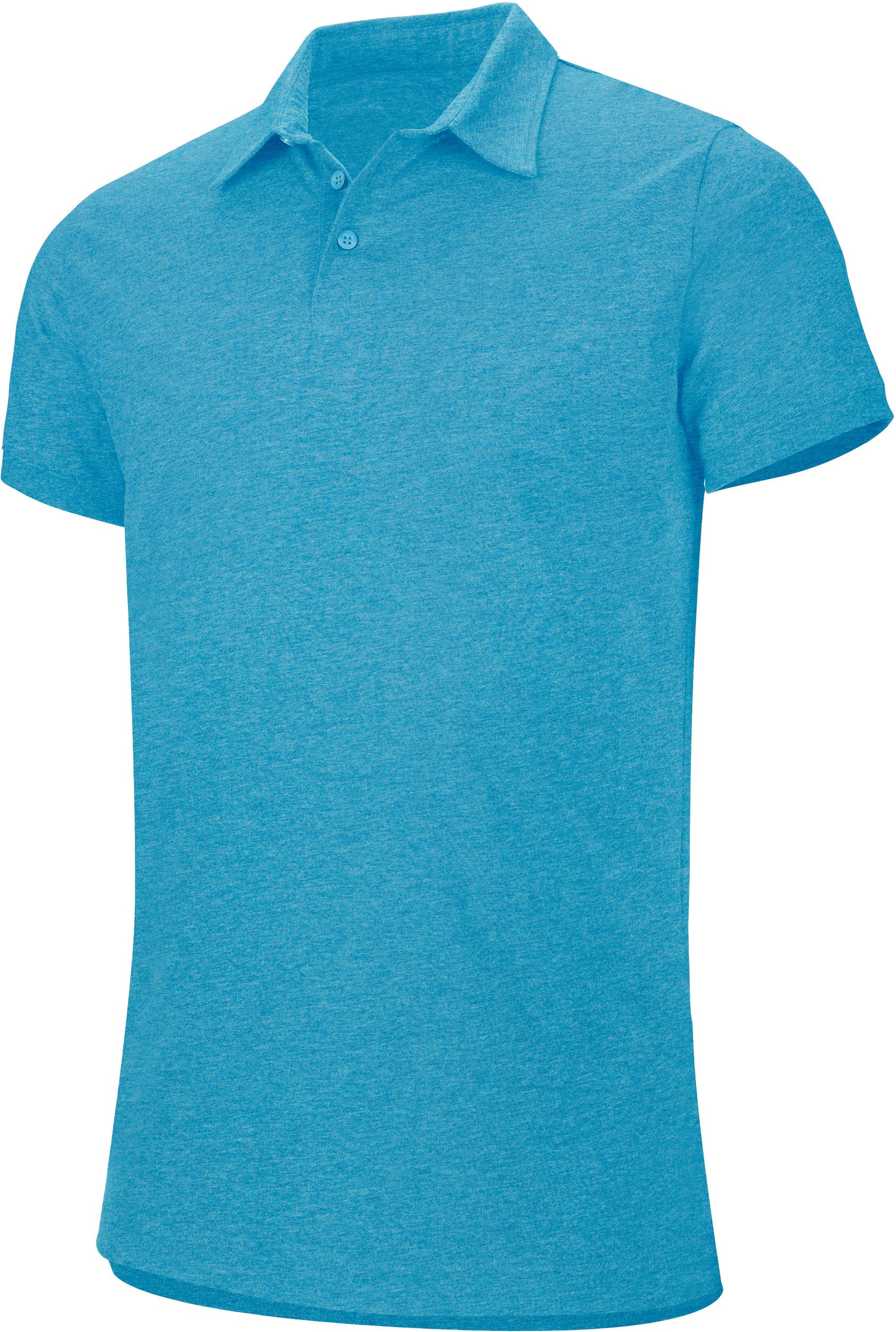 Polo manches courtes "mélange" homme