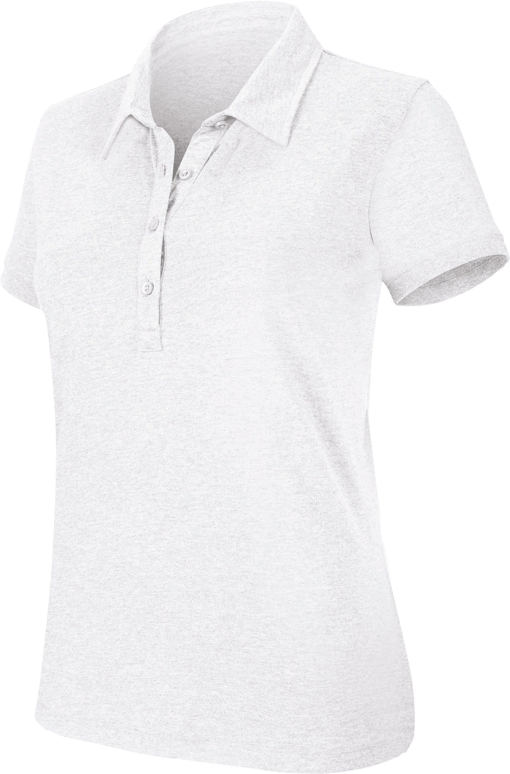 Polo manches courtes "mélange" femme