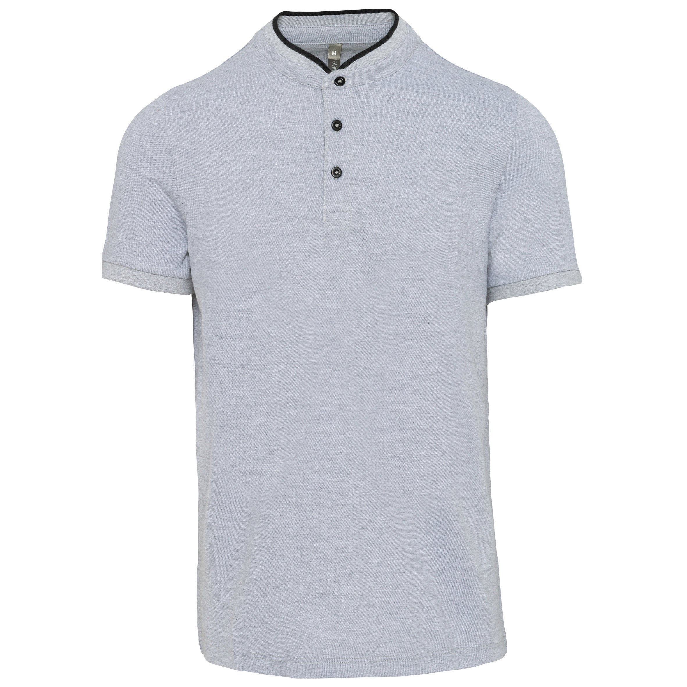 Polo col mao manches courtes homme