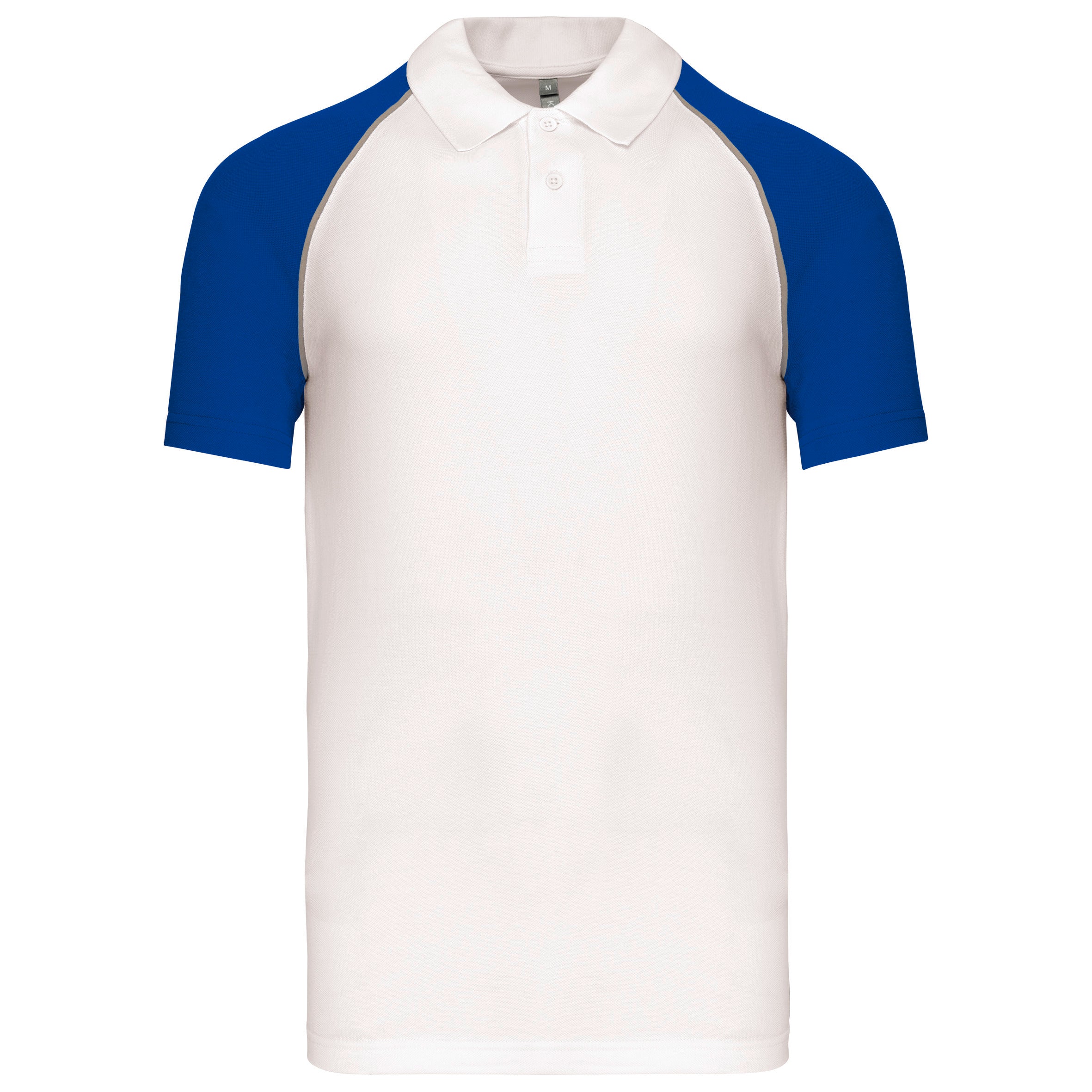 Short-sleeved baseball polo shirt