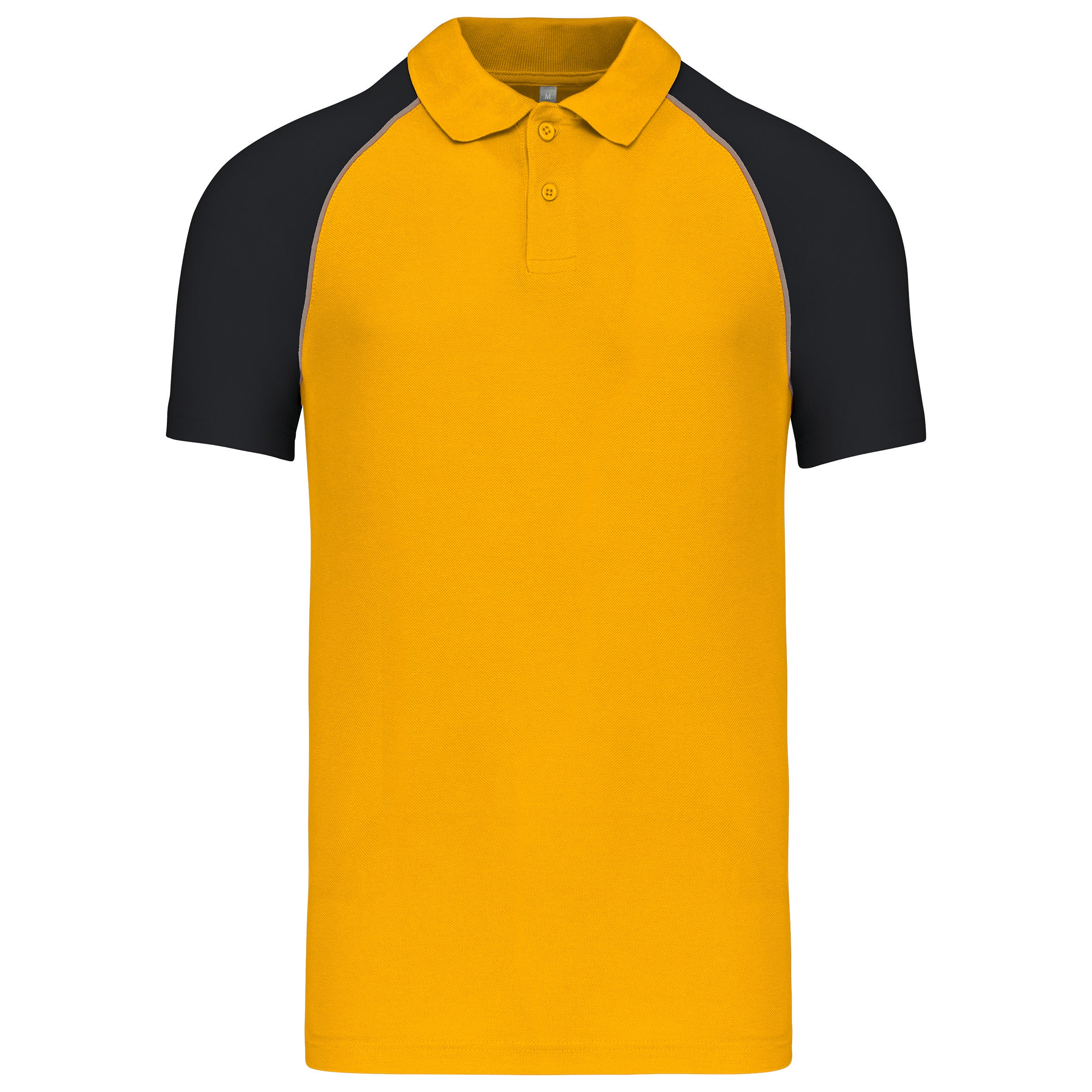 Short-sleeved baseball polo shirt