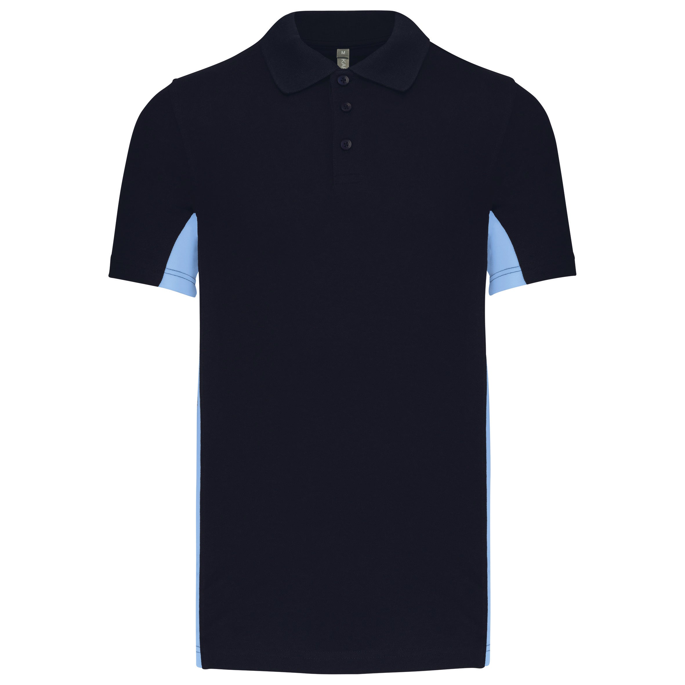 Flag > polo bicolore manches courtes