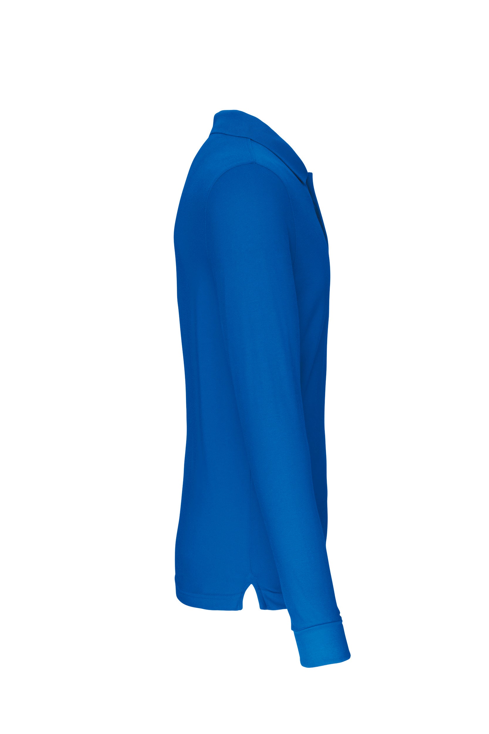 Heren poloshirt met lange mouwen