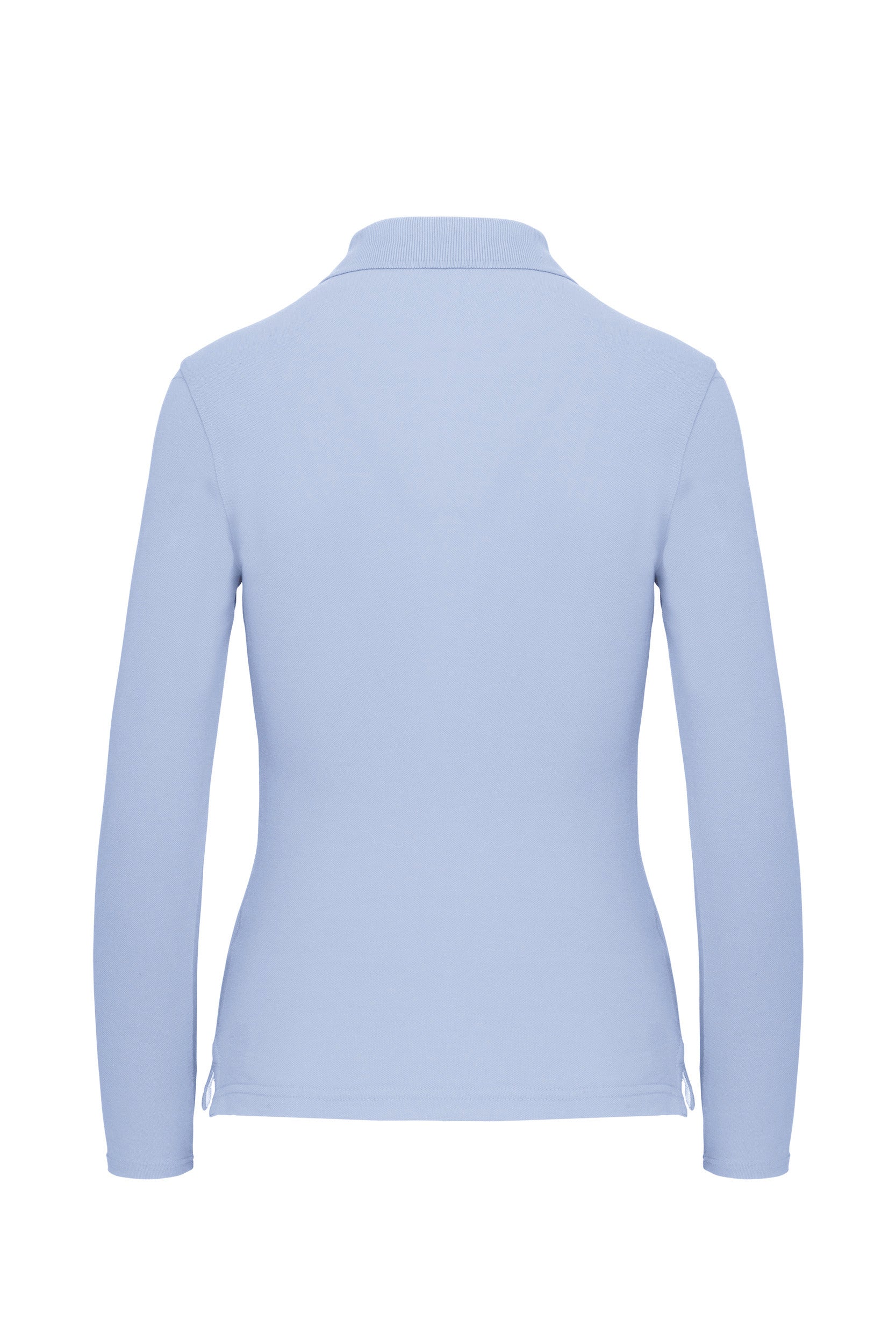 Women's long-sleeved polo shirt