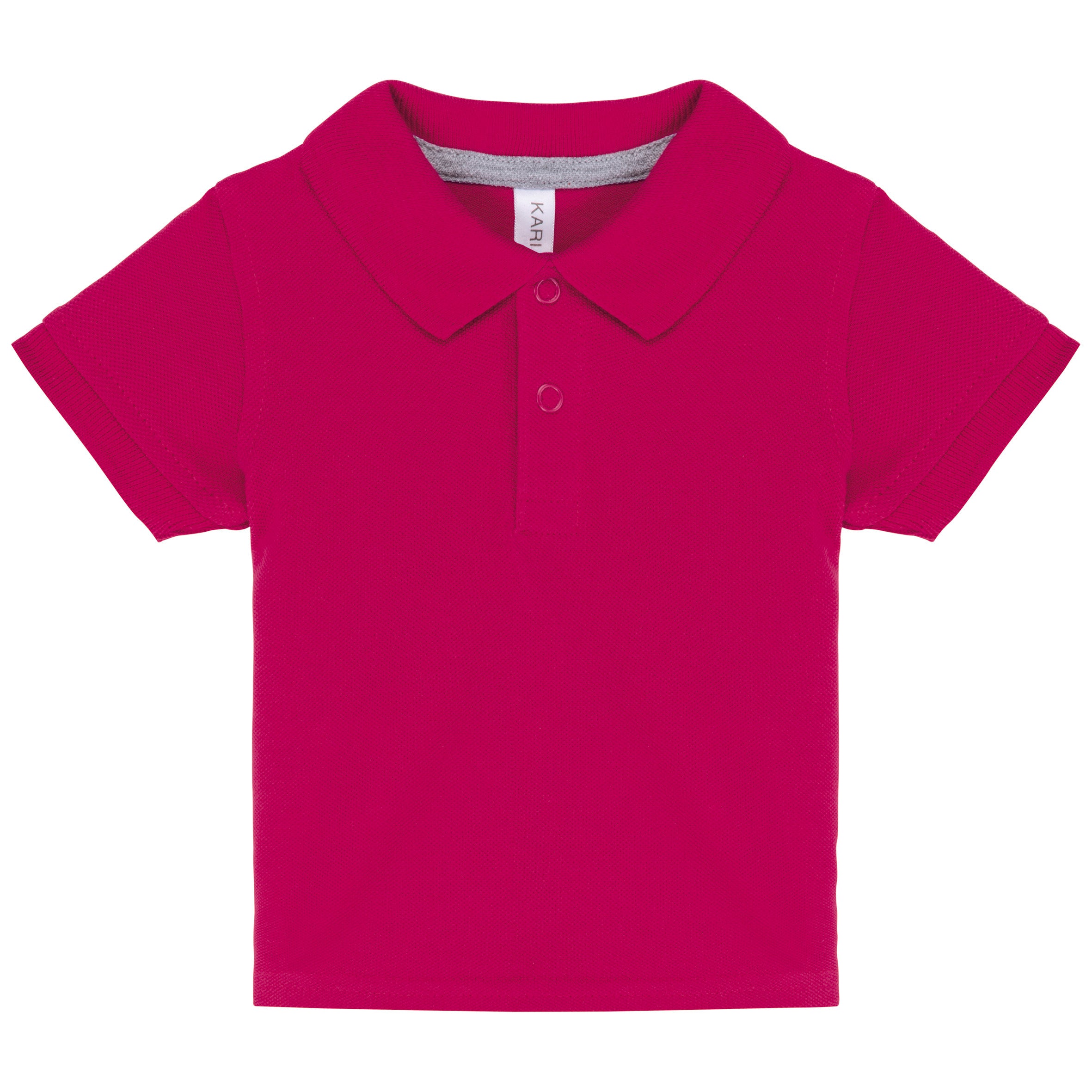Baby's short-sleeved polo shirt