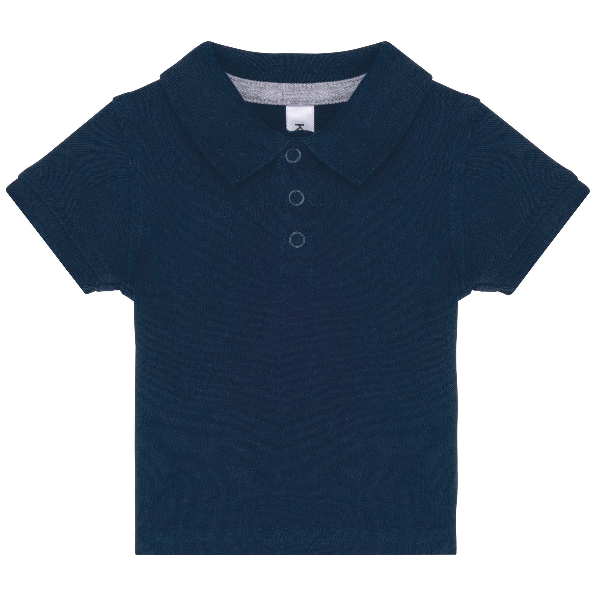 Baby's short-sleeved polo shirt