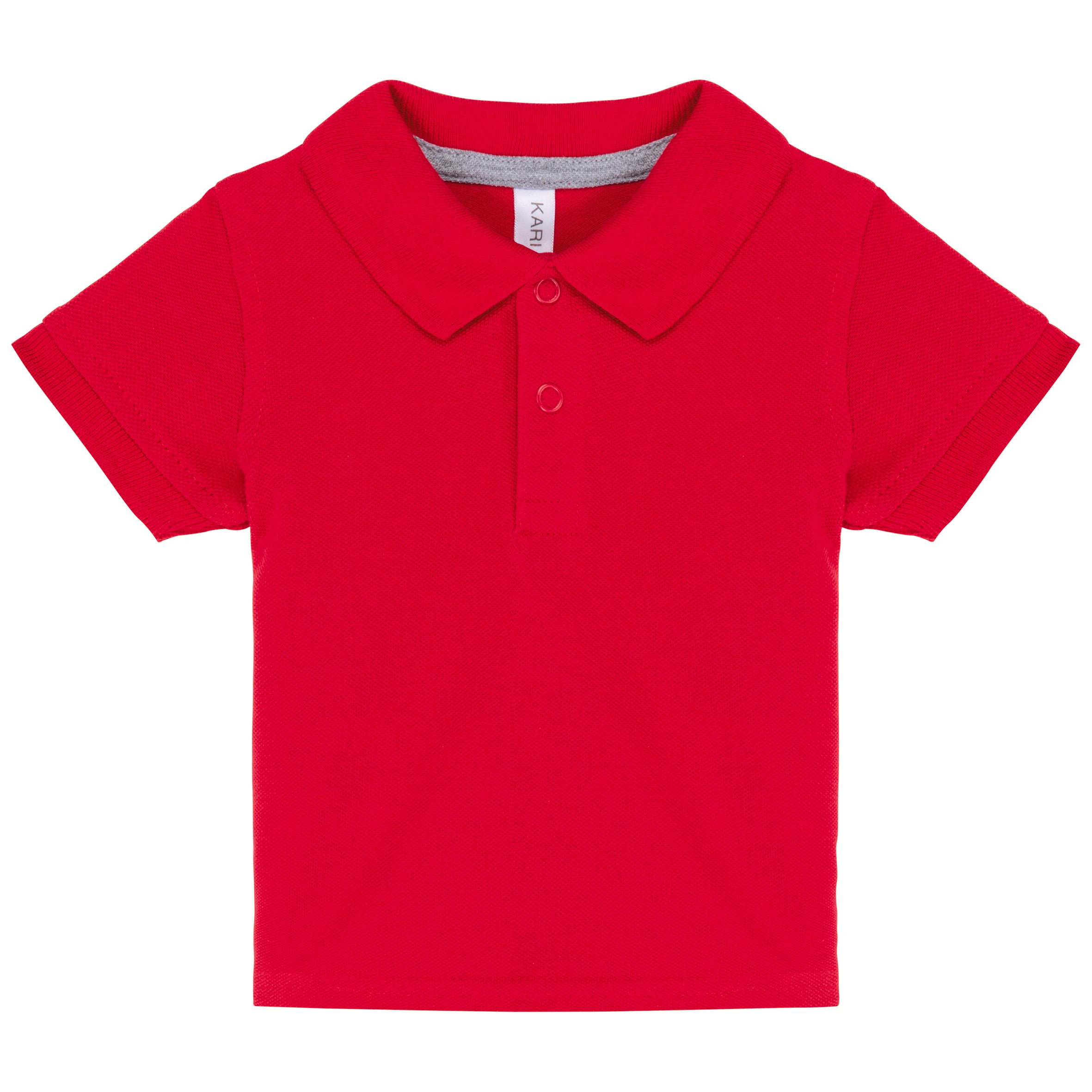 Baby's short-sleeved polo shirt