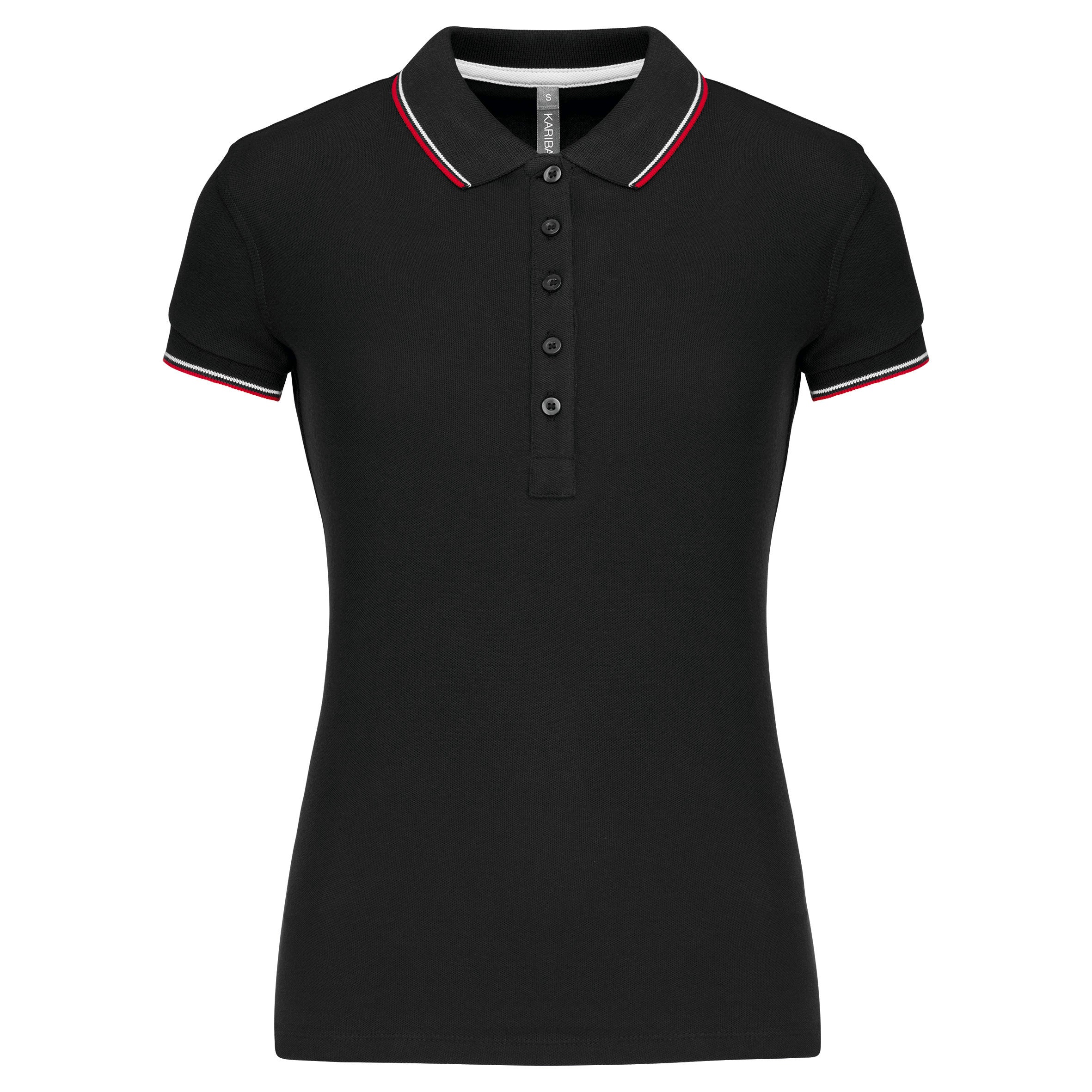 Women's short-sleeved polo shirt