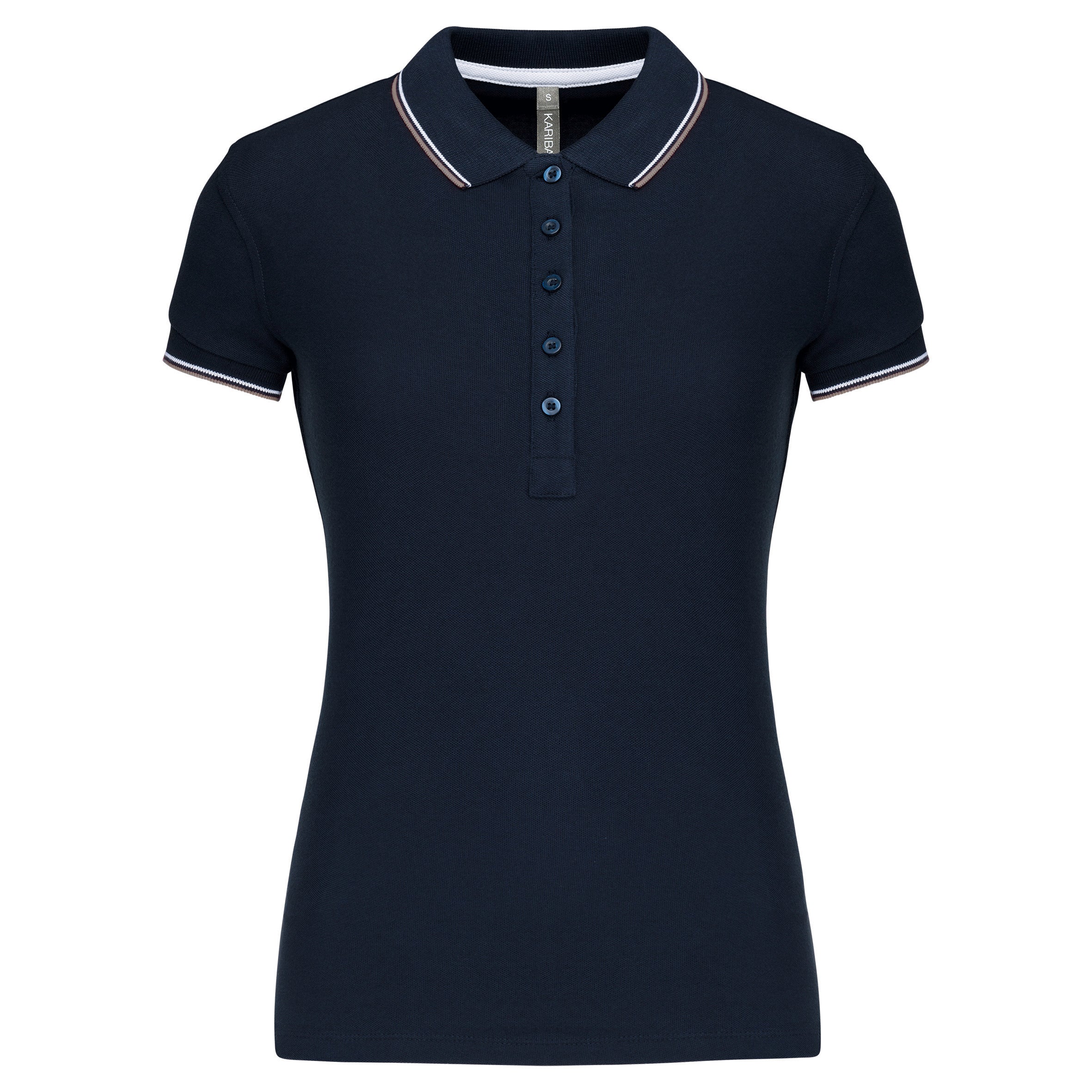 Women's short-sleeved polo shirt