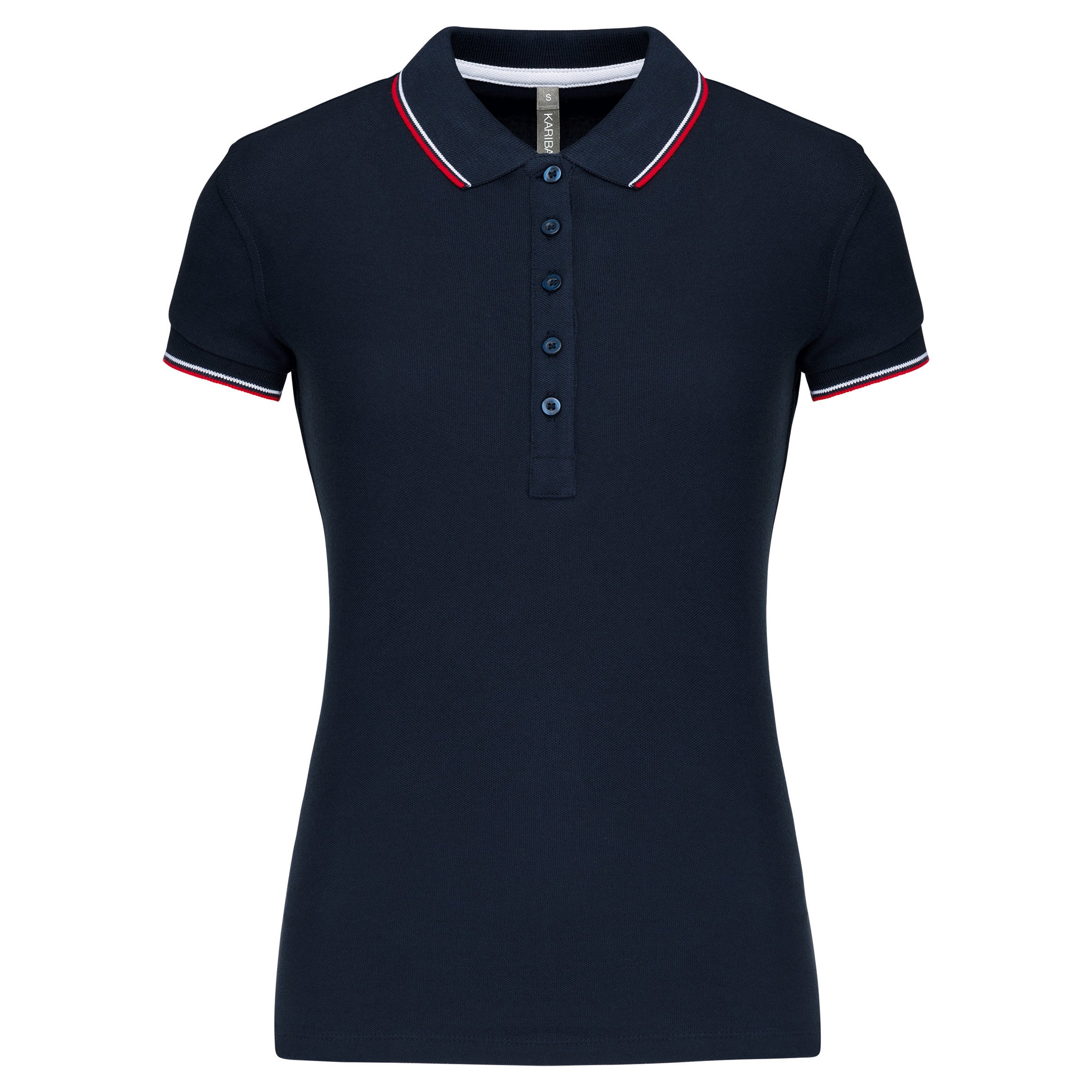 Women's short-sleeved polo shirt