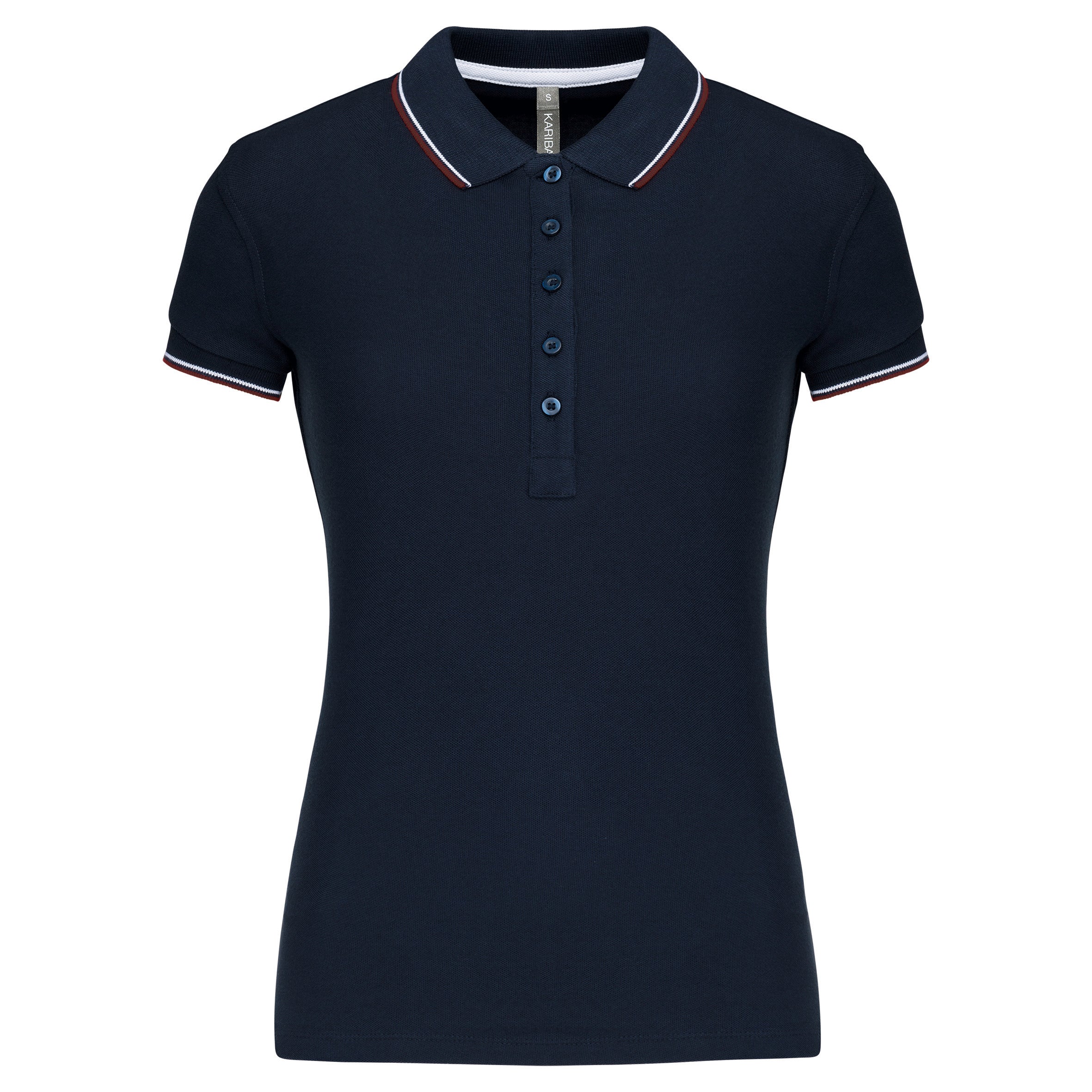 Women's short-sleeved polo shirt