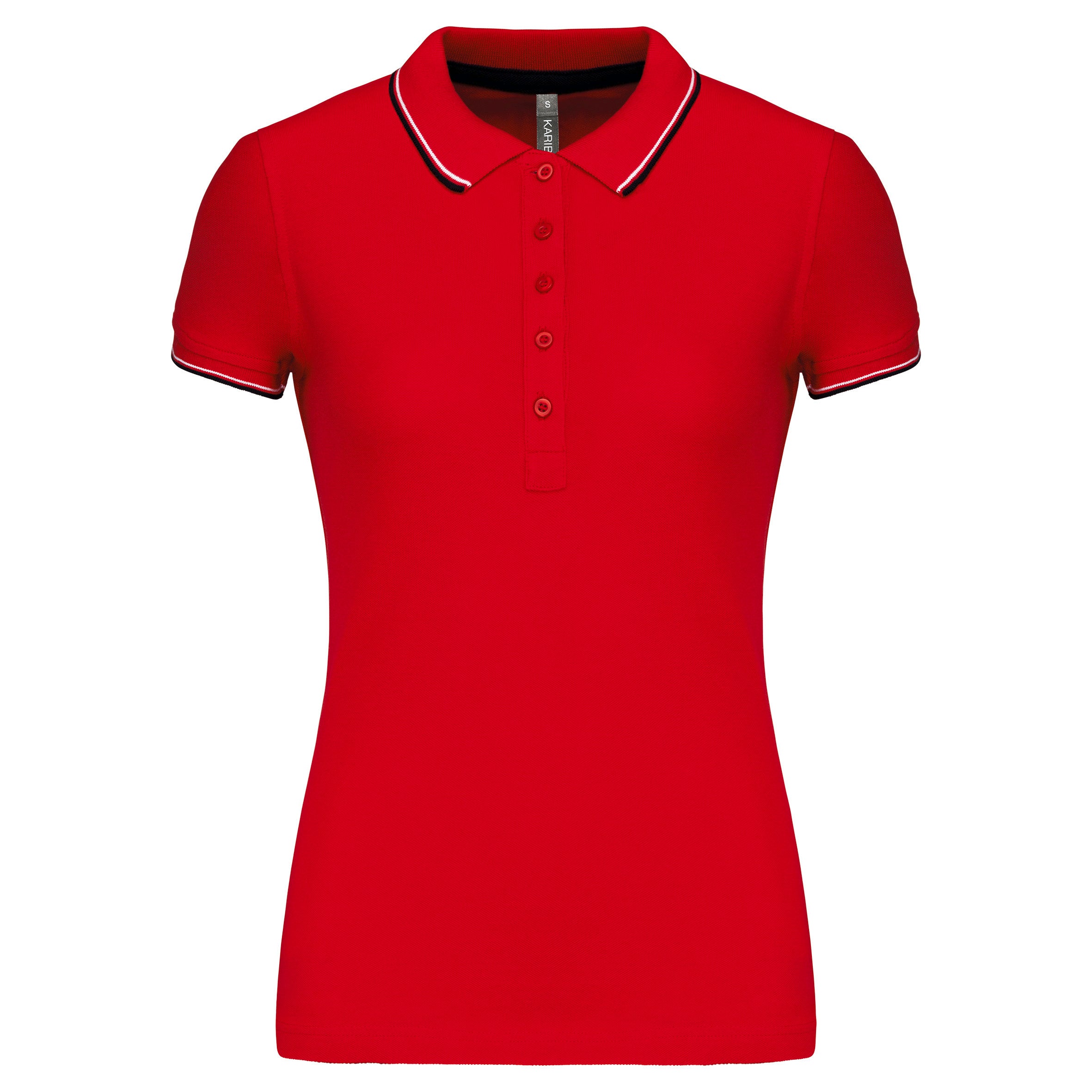 Women's short-sleeved polo shirt