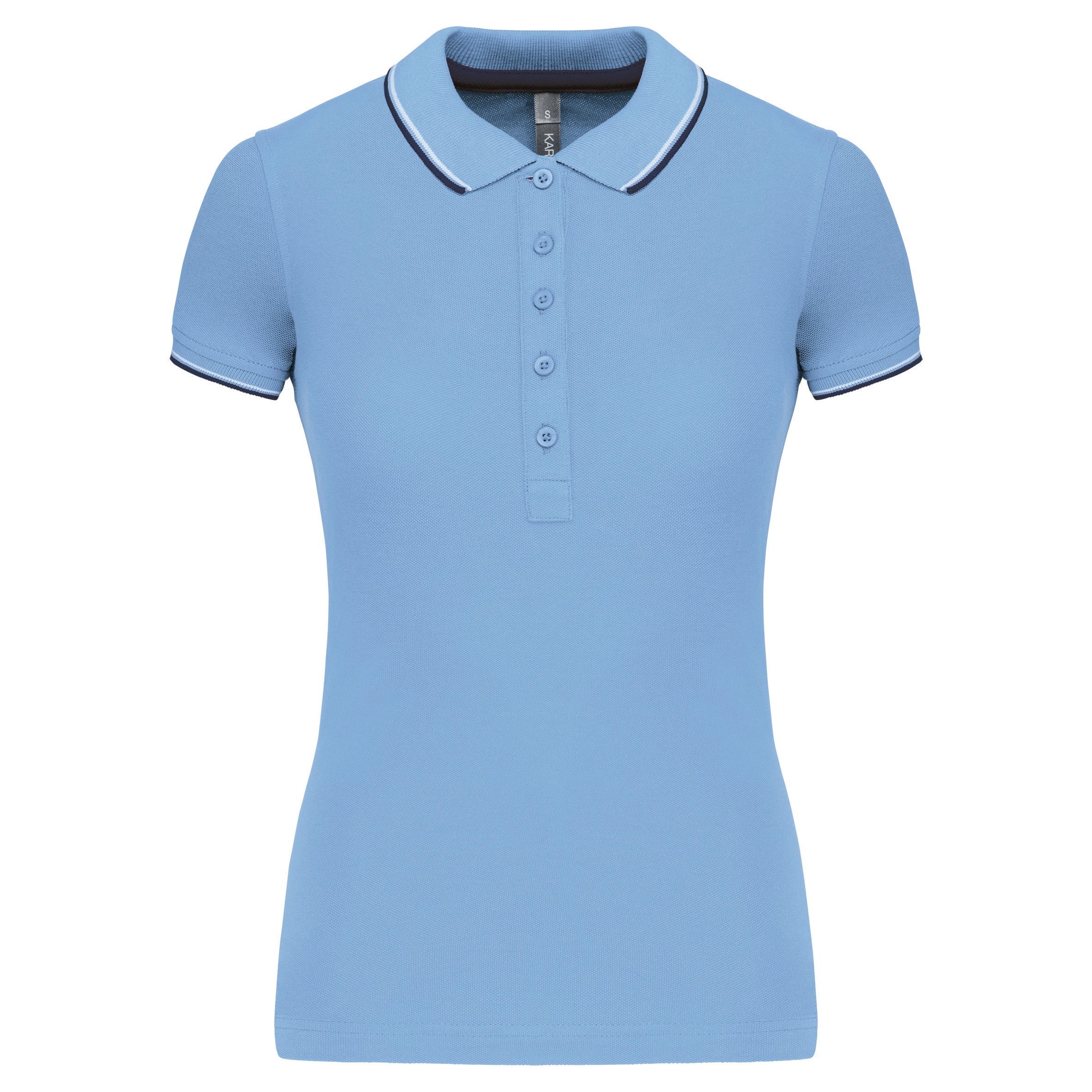 Women's short-sleeved polo shirt