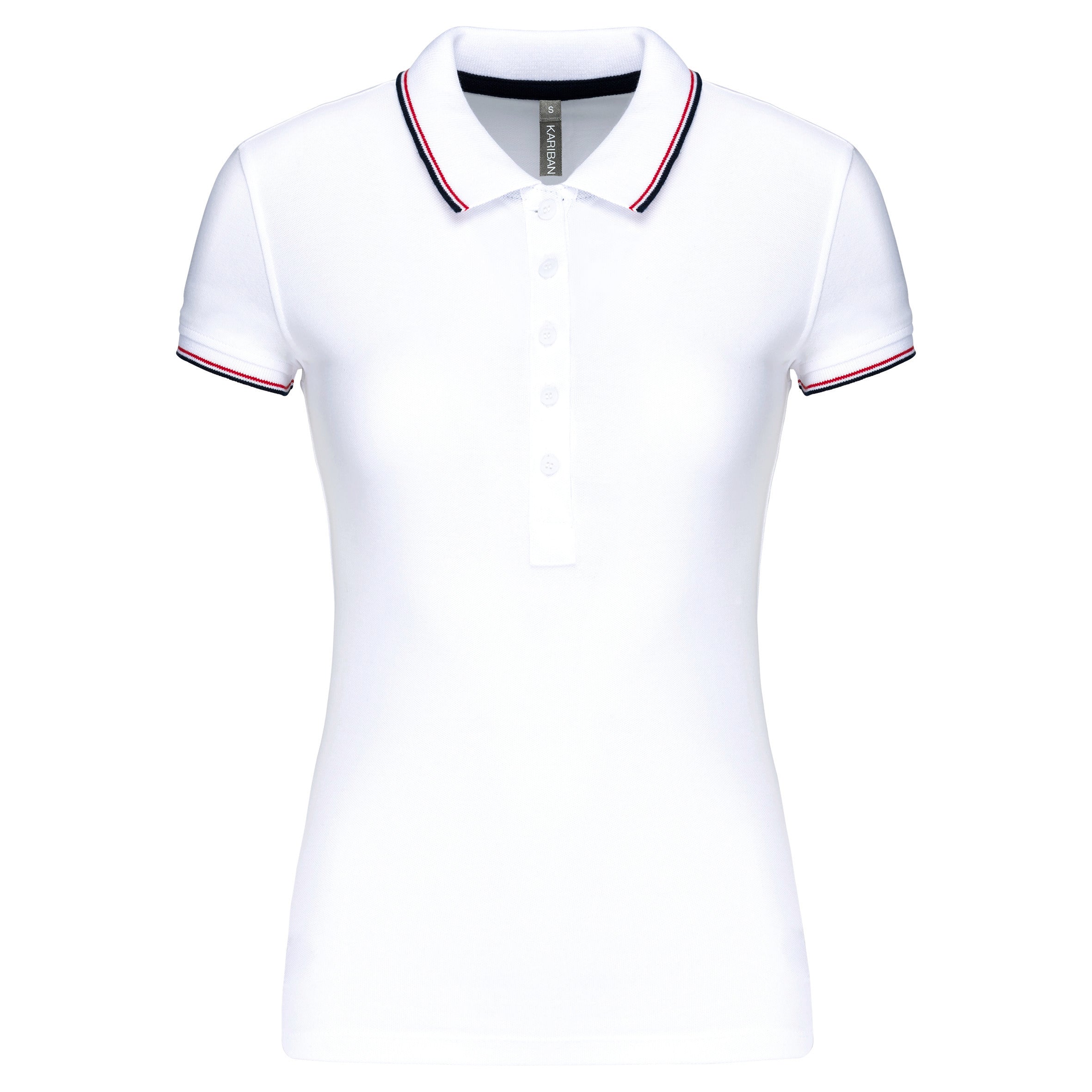 Women's short-sleeved polo shirt