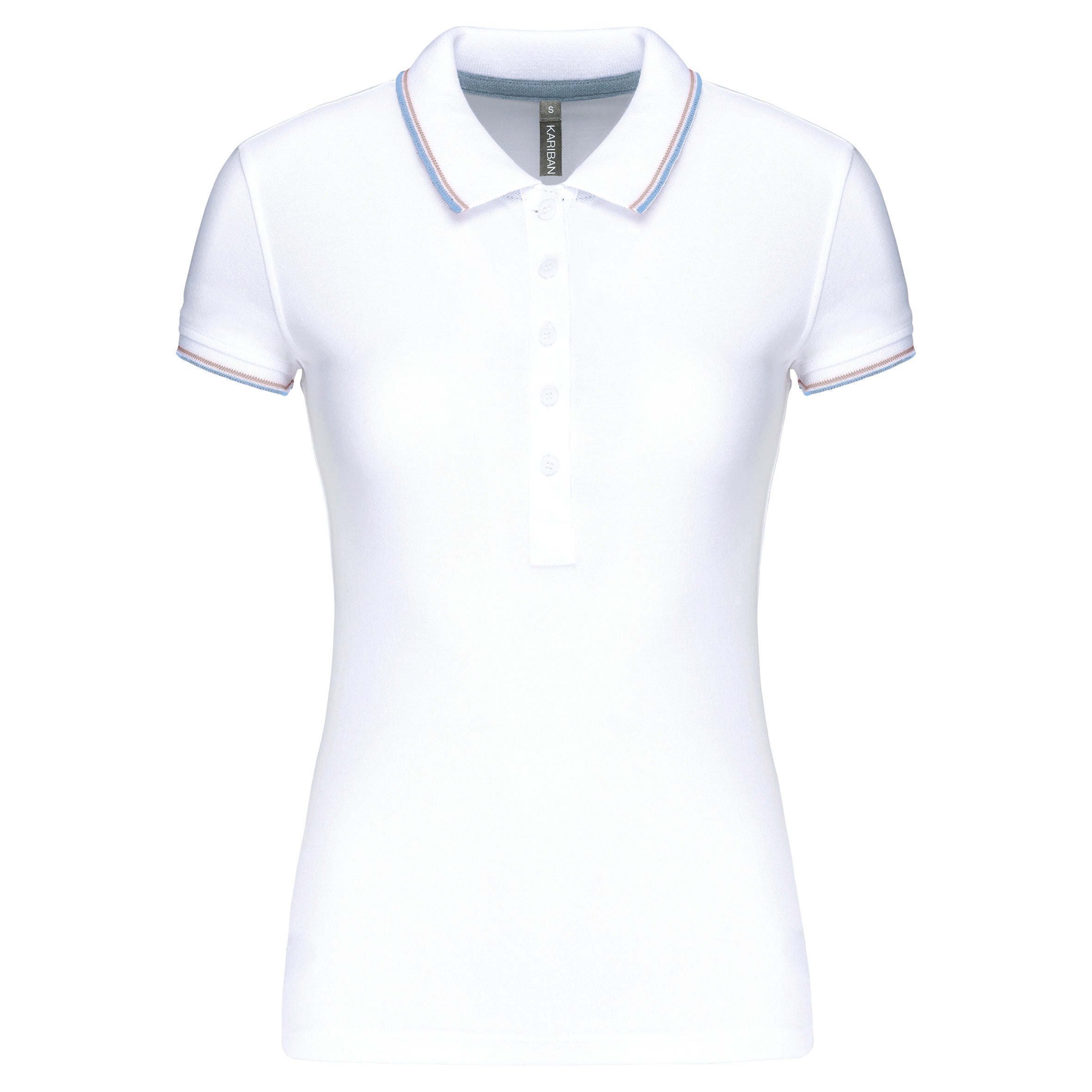 Women's short-sleeved polo shirt