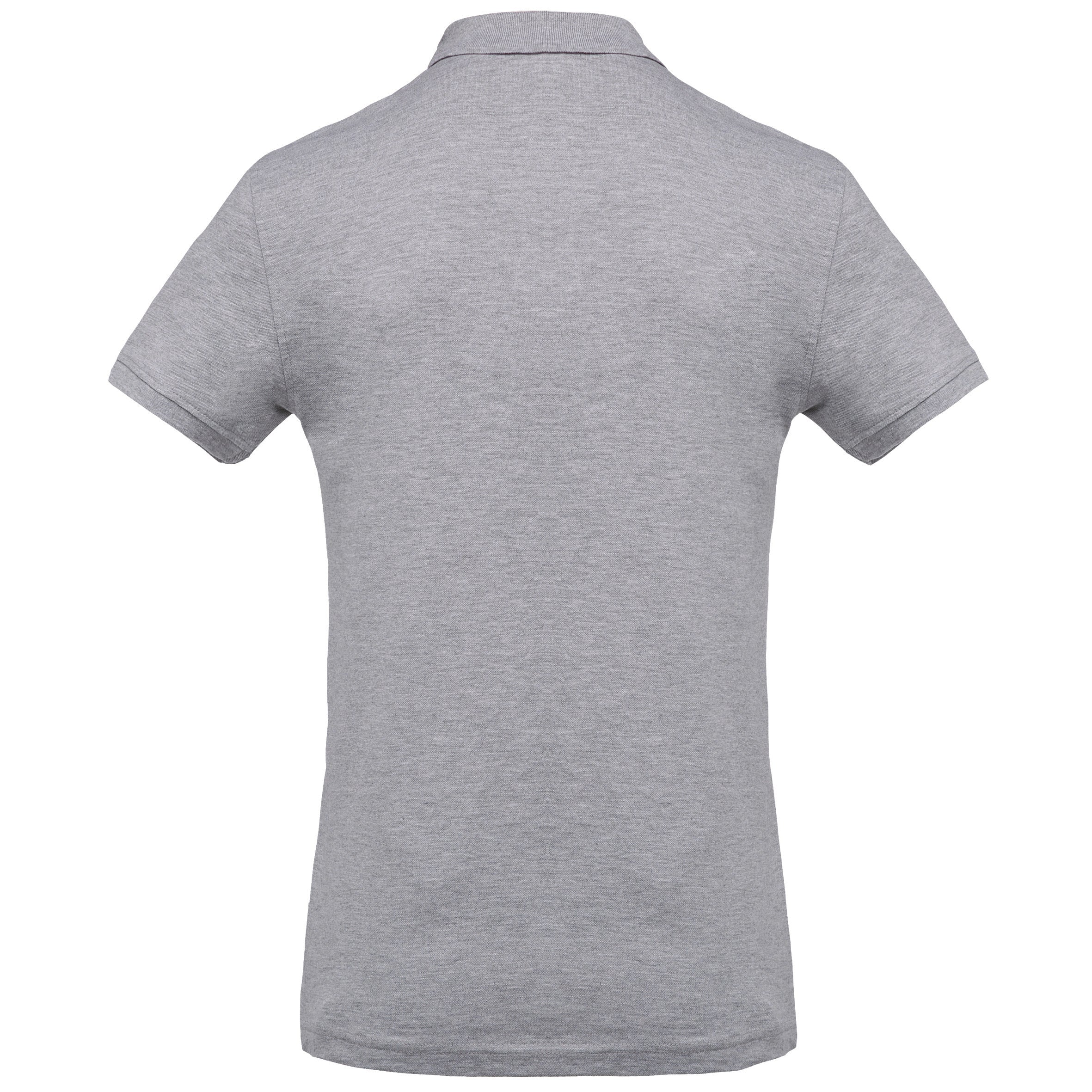Men's short-sleeved piqué polo shirt