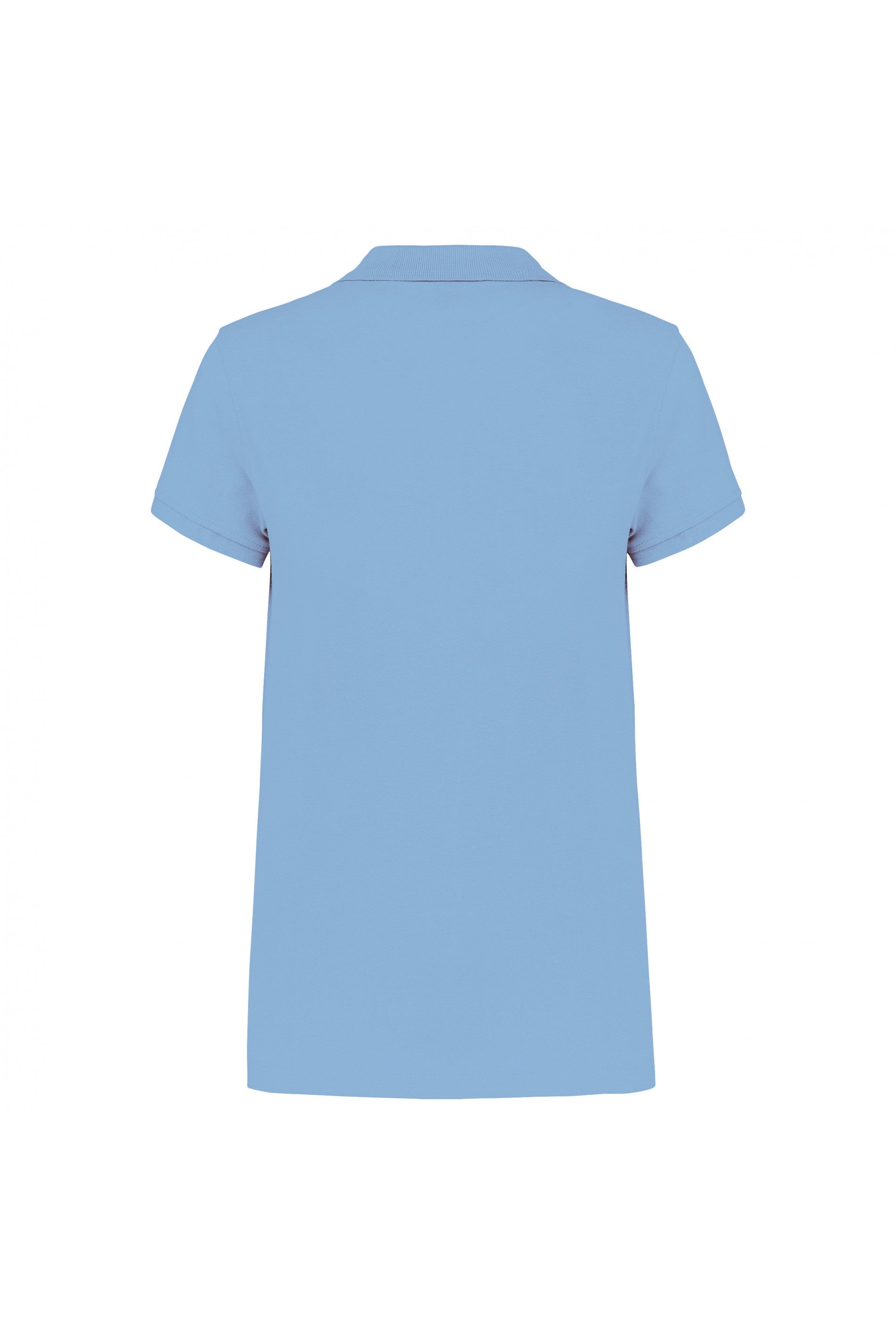 Women's short-sleeved piqué polo shirt