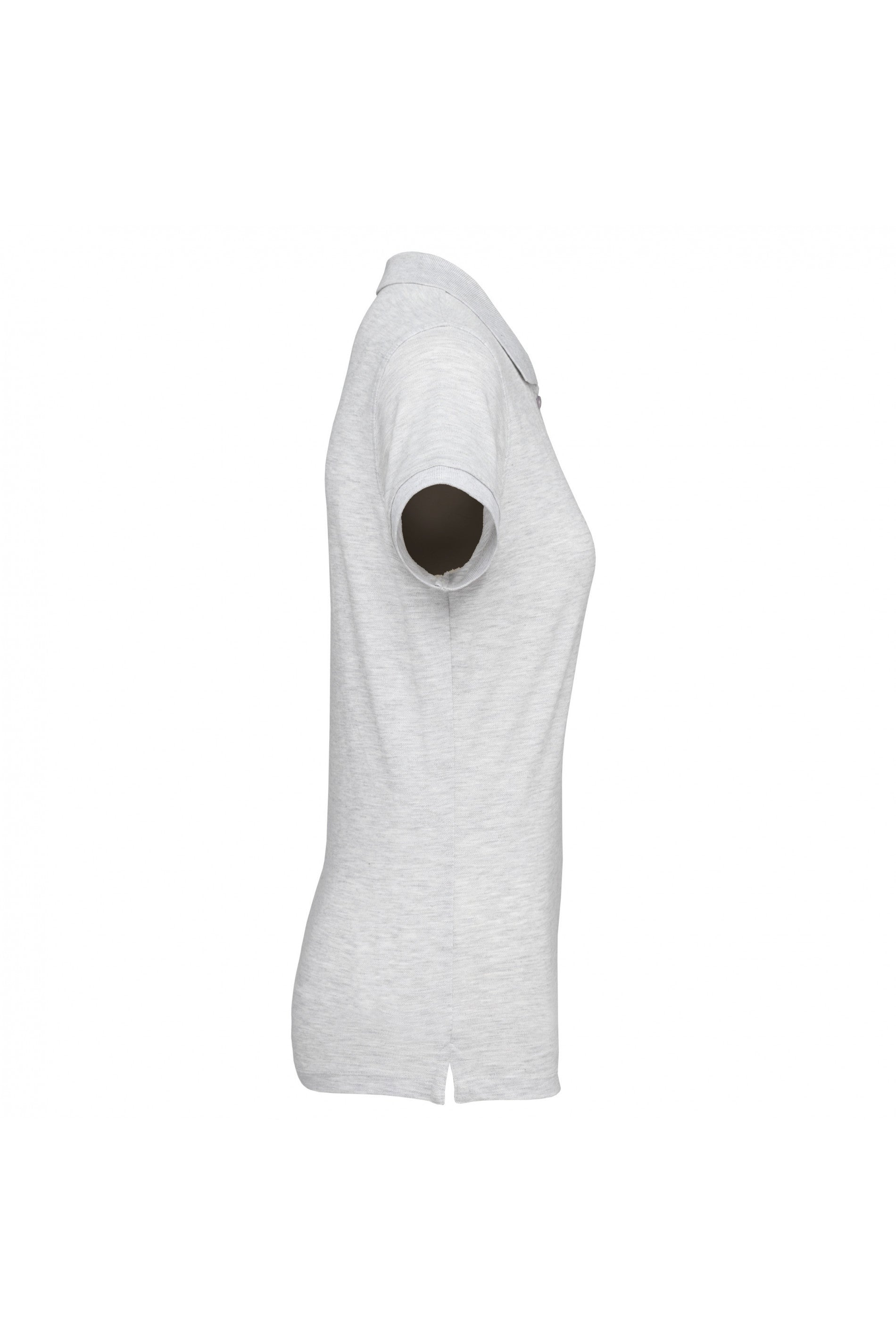 Women's short-sleeved piqué polo shirt