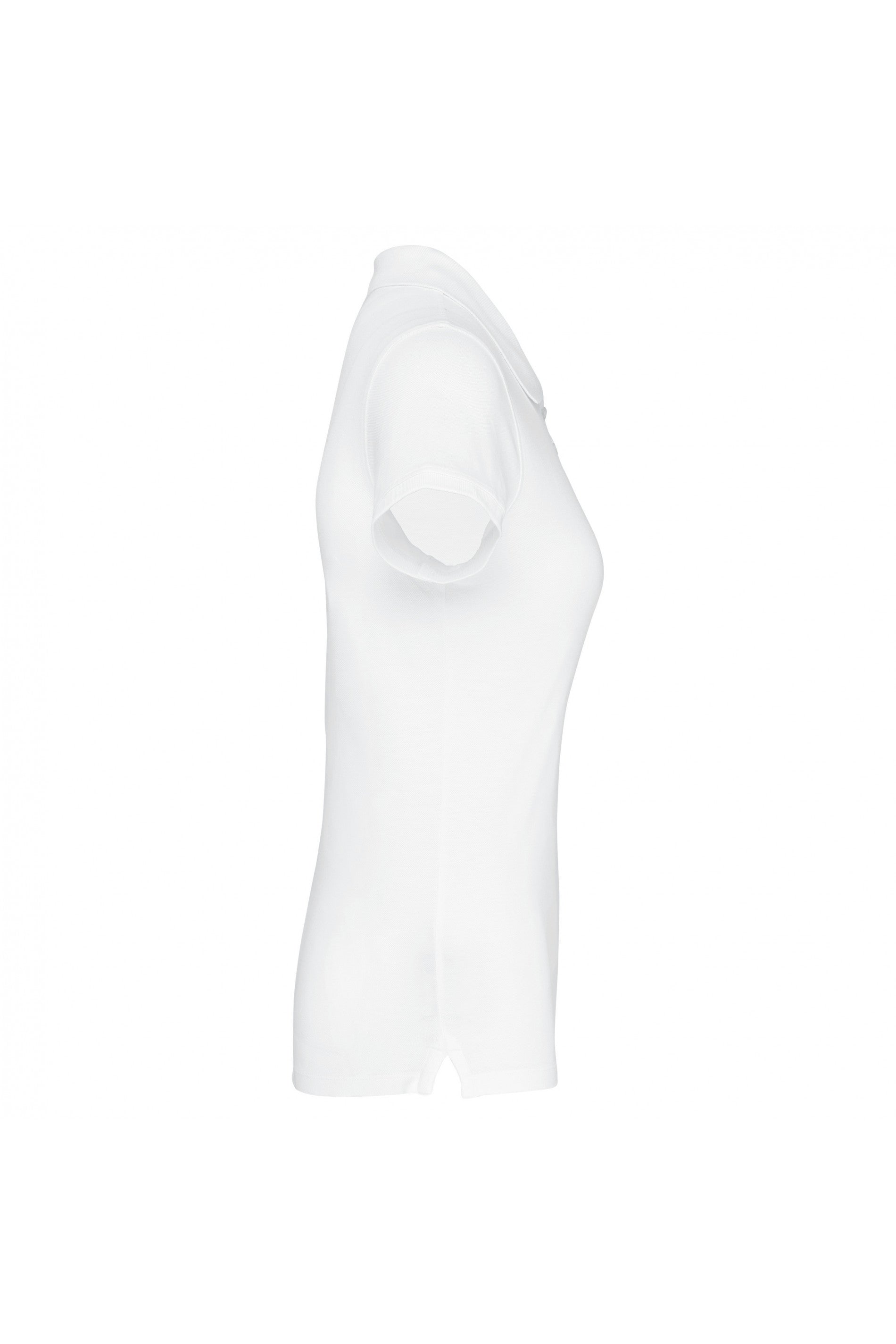Women's short-sleeved piqué polo shirt