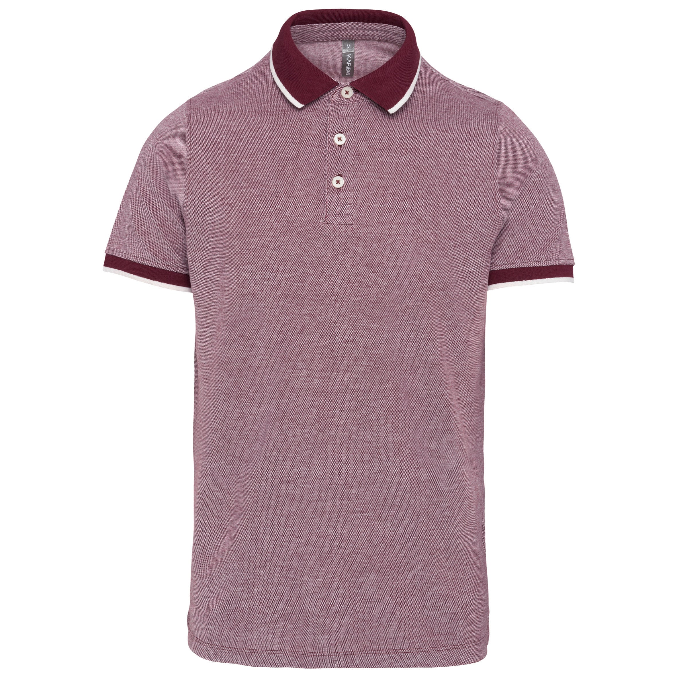 Polo bicolore homme