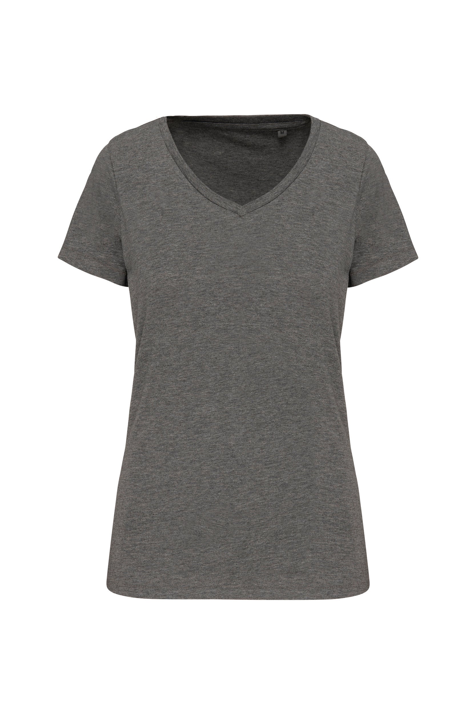 Supima® T-shirt met korte mouwen en V-hals voor dames