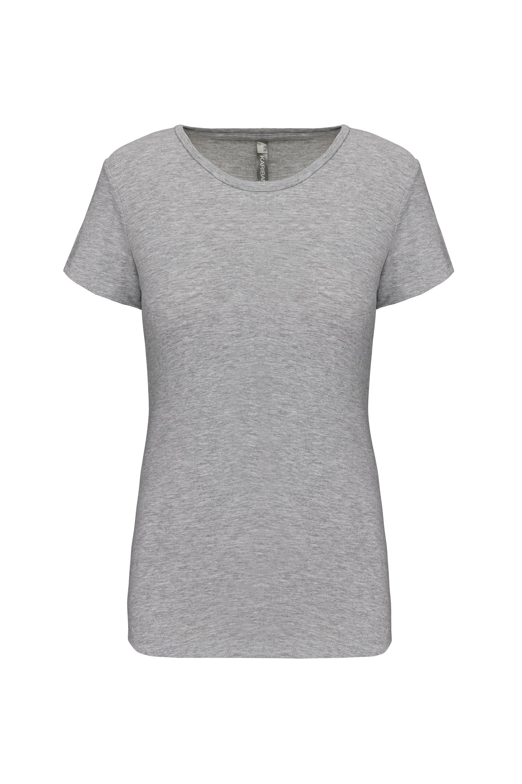 Dames T-shirt met korte mouwen en ronde hals