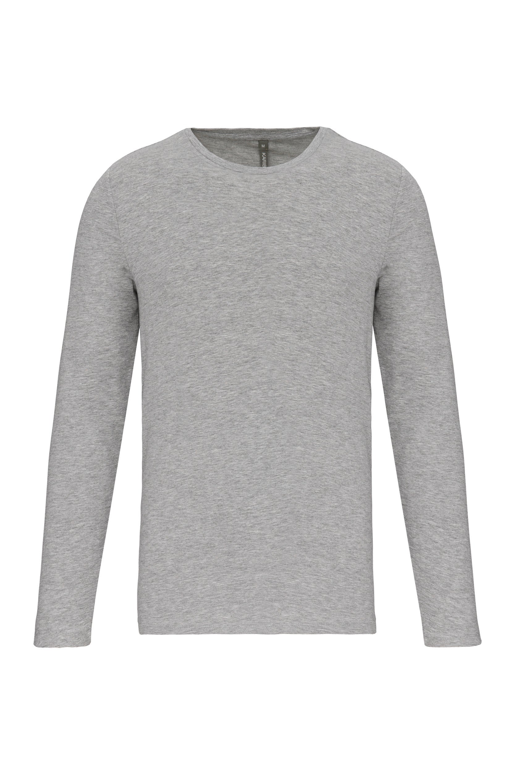 T-shirt col rond manches longues homme