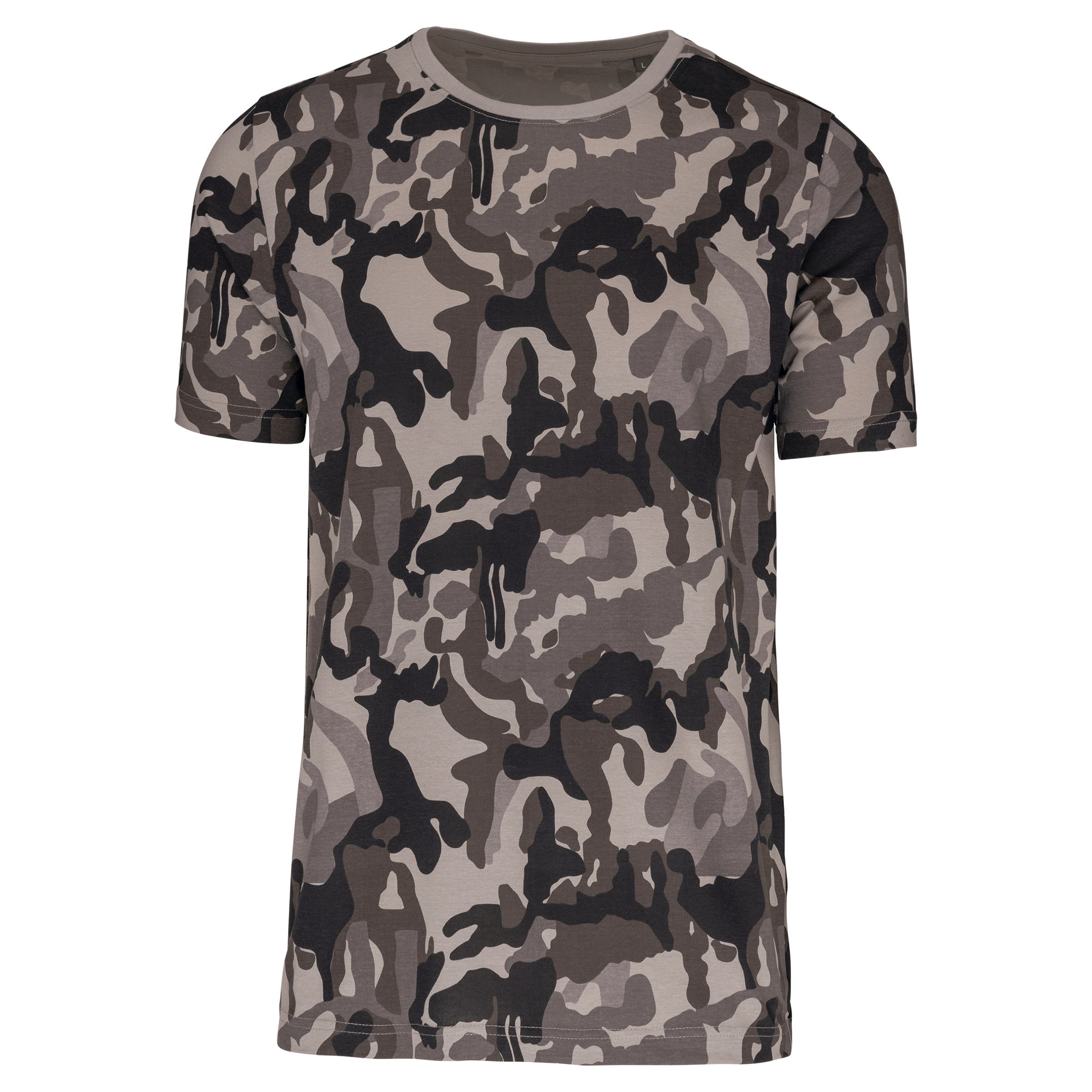 Camo T-shirt met korte mouwen voor heren