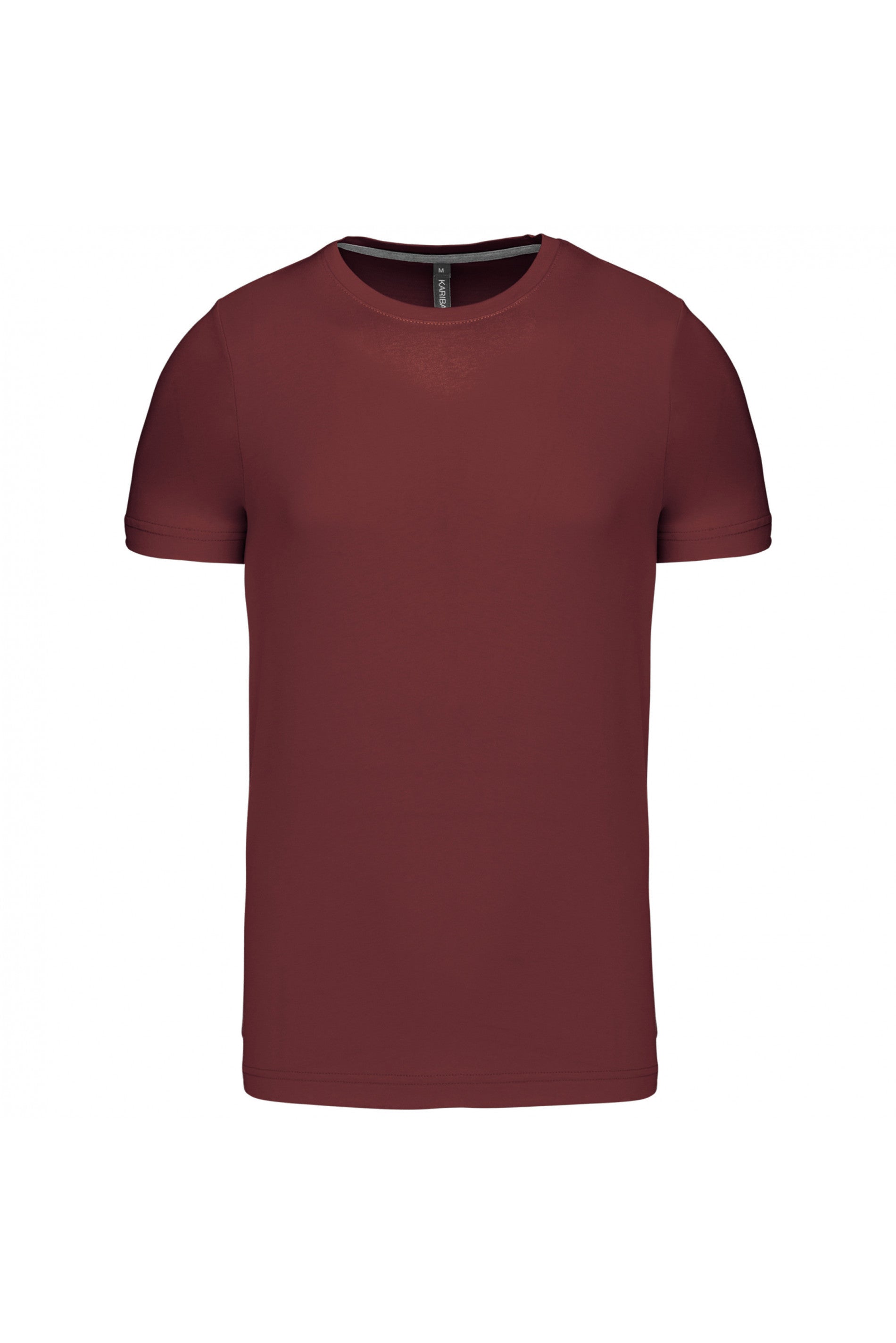 T-shirt col rond manches courtes homme