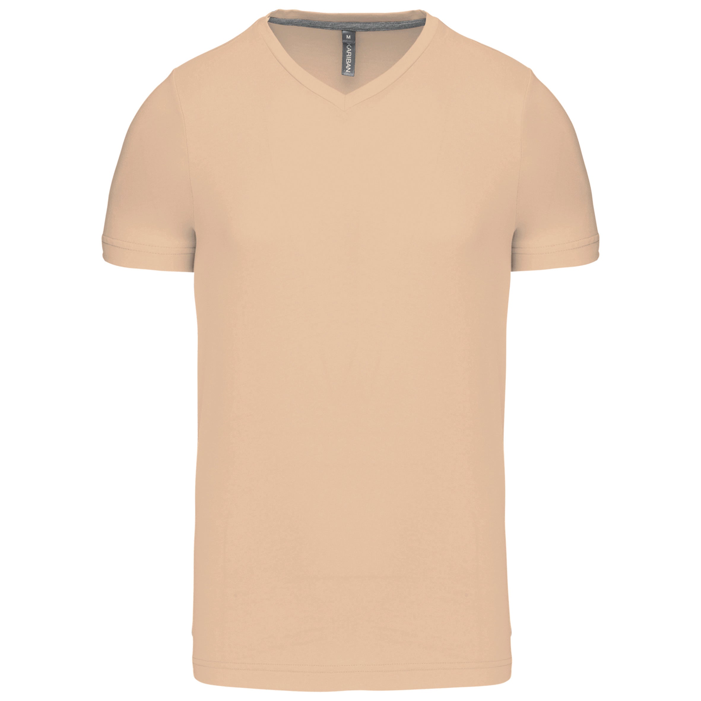 T-shirt col V manches courtes