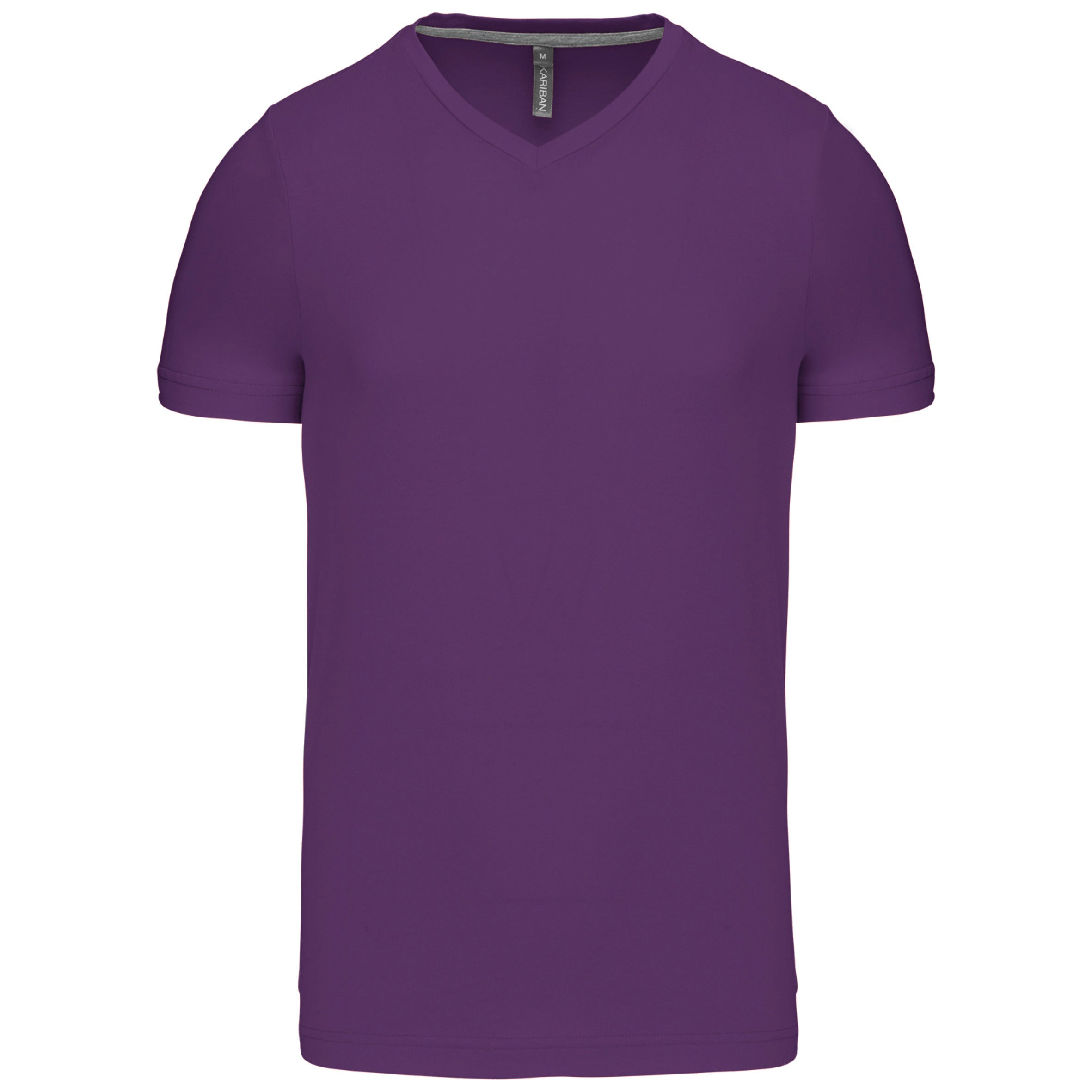 T-shirt col V manches courtes