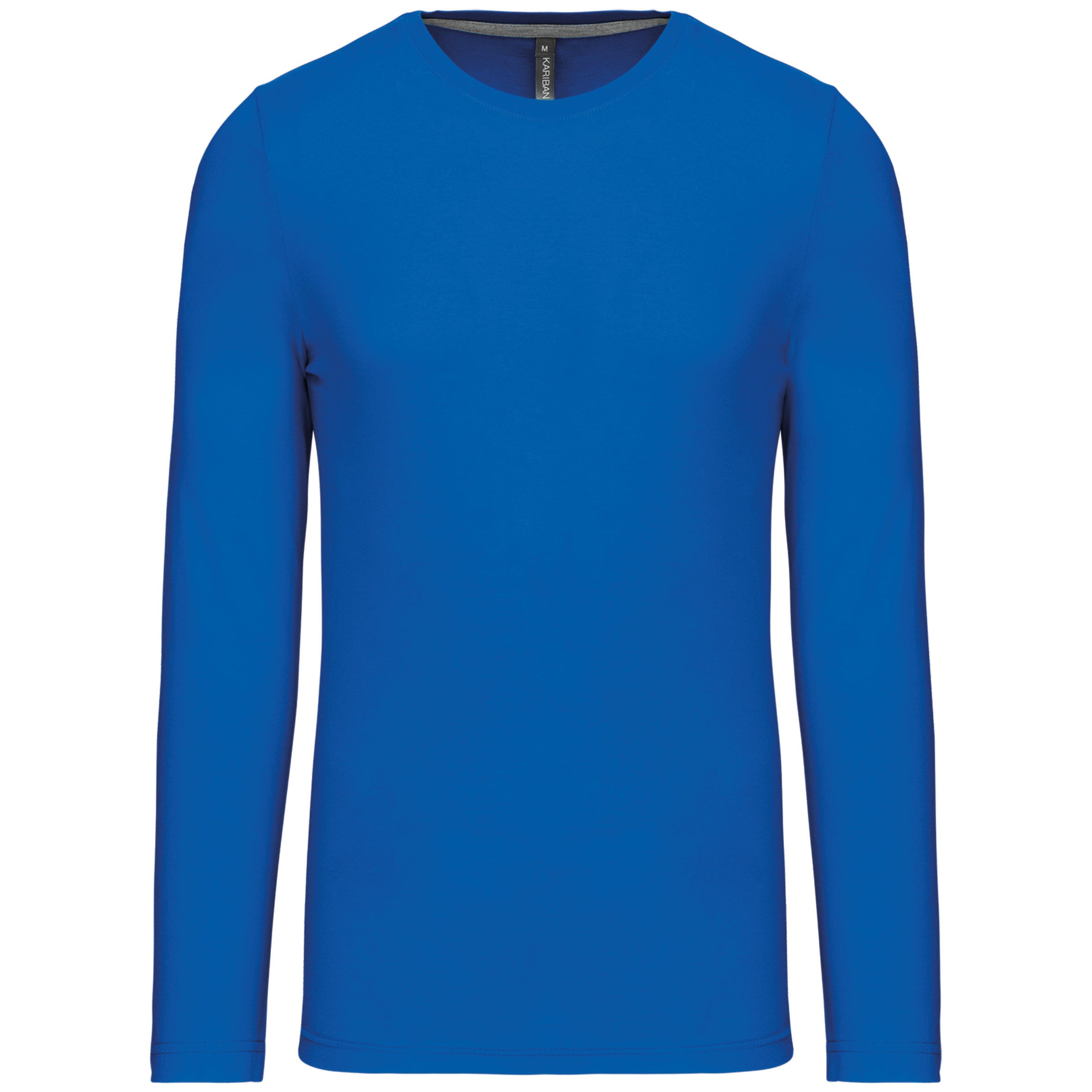 T-shirt col rond manches longues homme