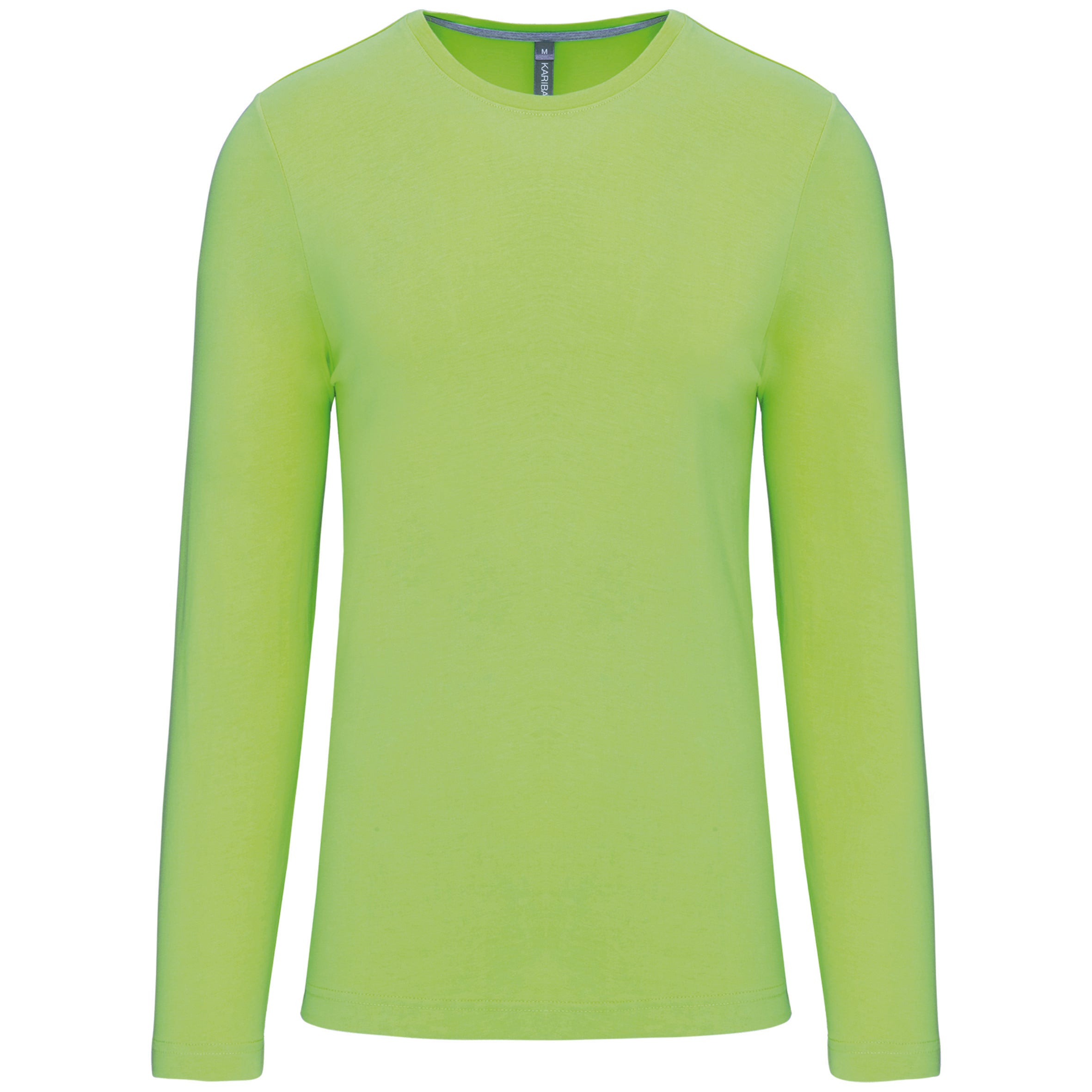 T-shirt col rond manches longues homme