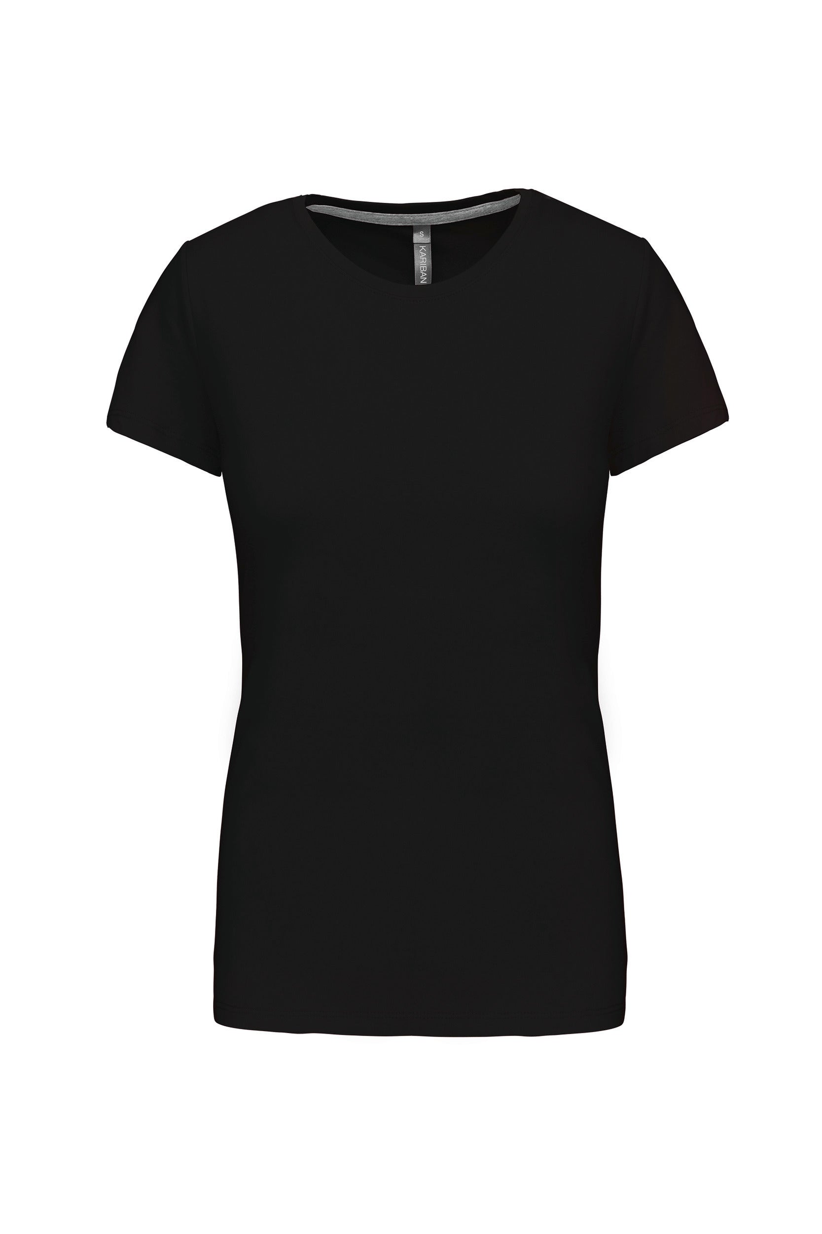 T-shirt col rond manches courtes femme