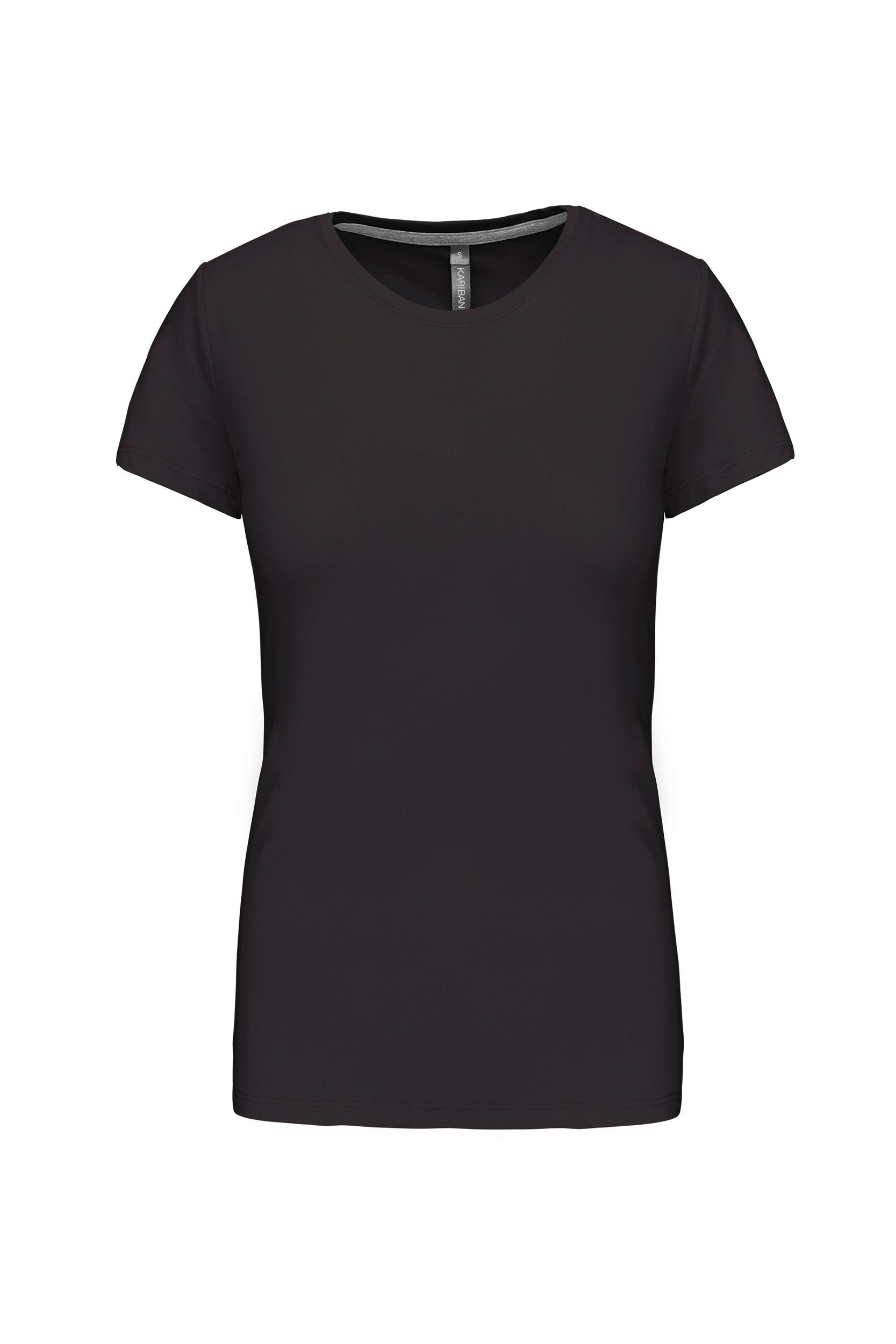 T-shirt col rond manches courtes femme
