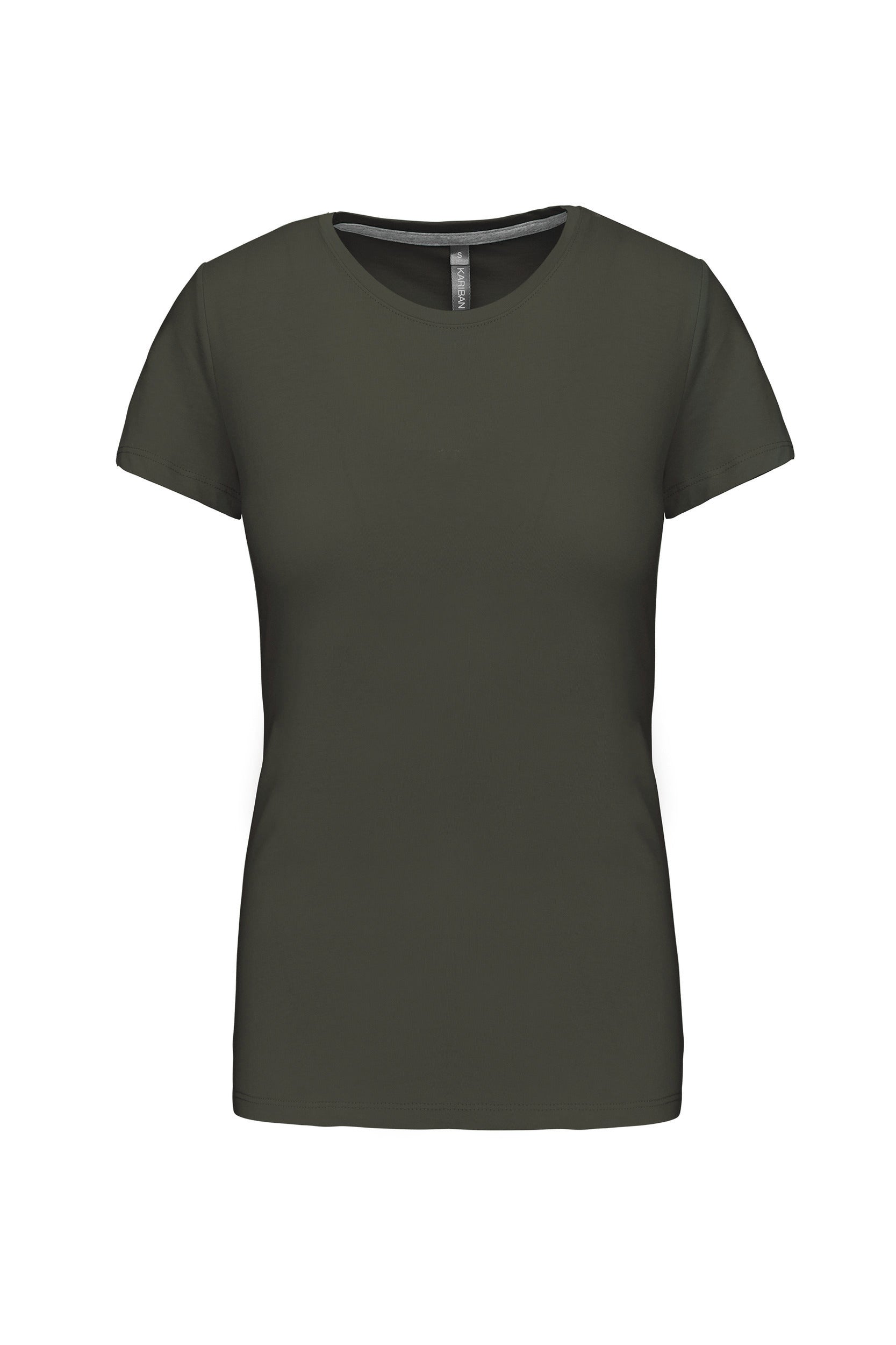 T-shirt col rond manches courtes femme