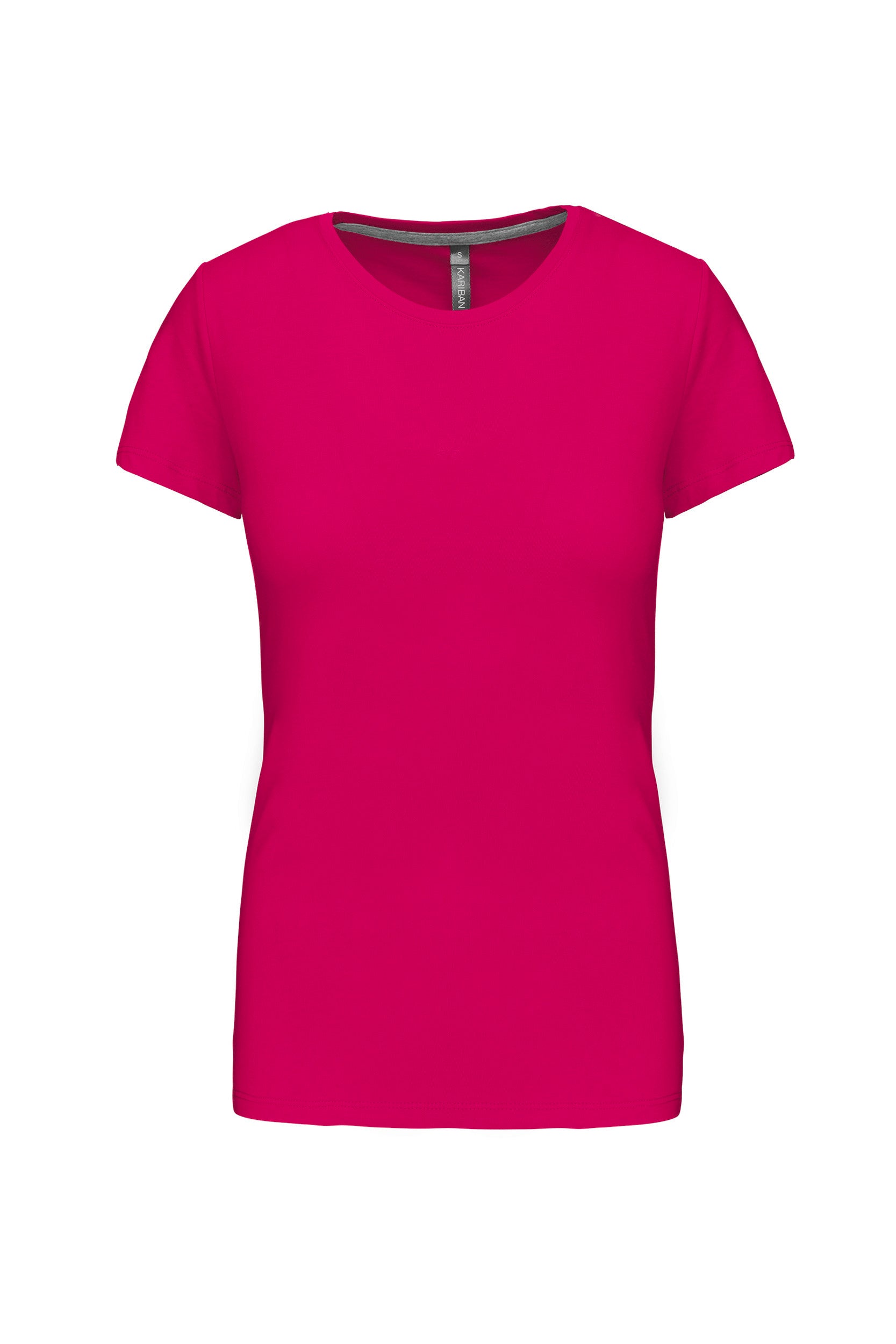 T-shirt col rond manches courtes femme