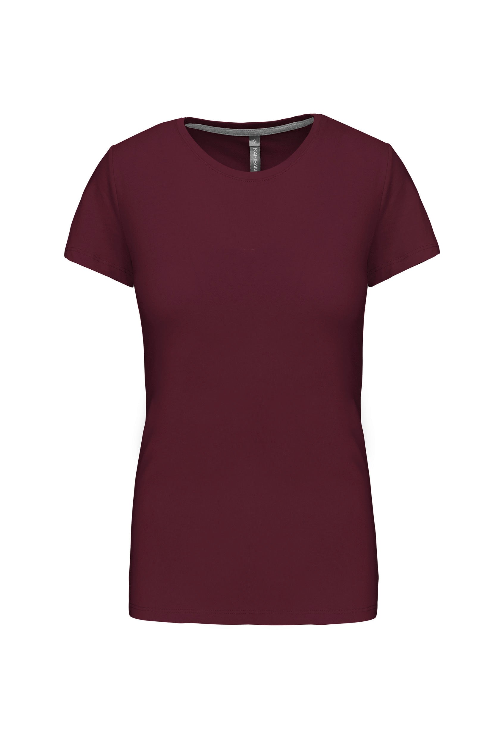 T-shirt col rond manches courtes femme