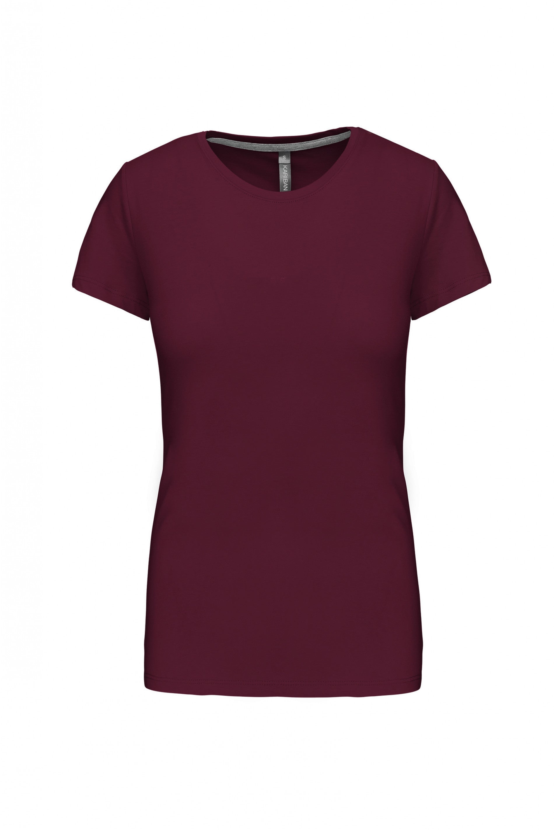 T-shirt col rond manches courtes femme
