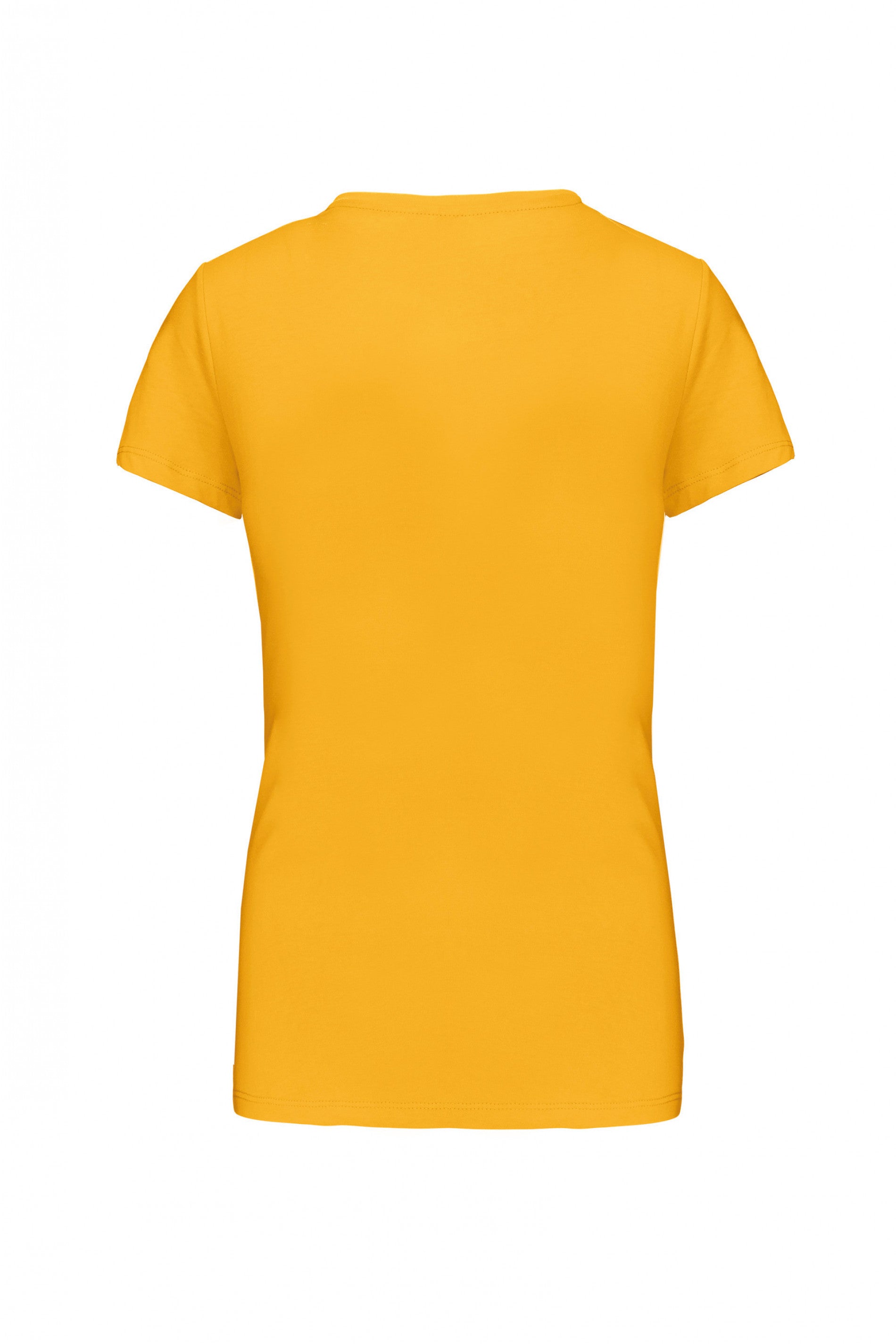 Dames T-shirt met V-hals en korte mouwen