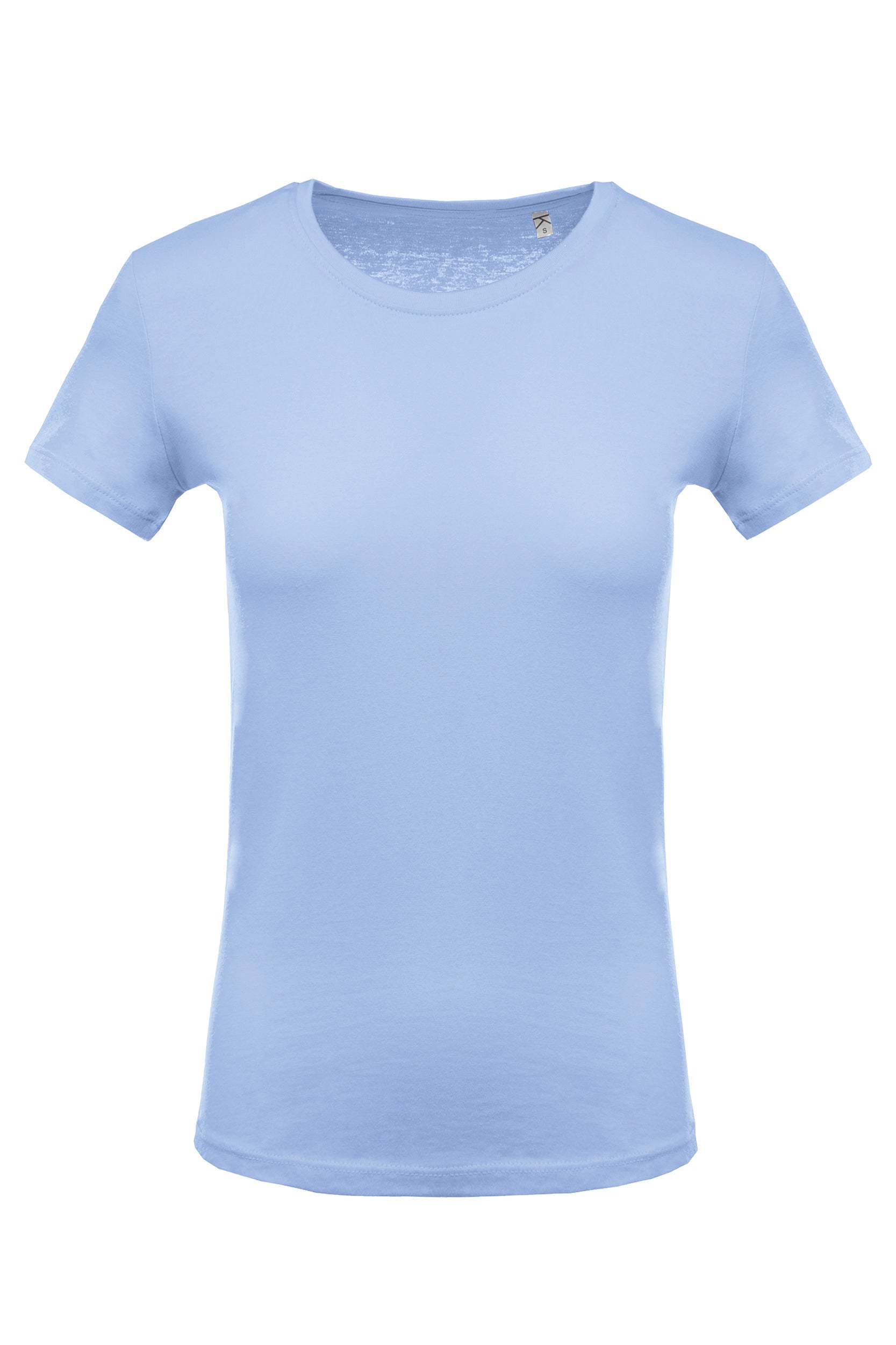 Dames T-shirt met korte mouwen en ronde hals