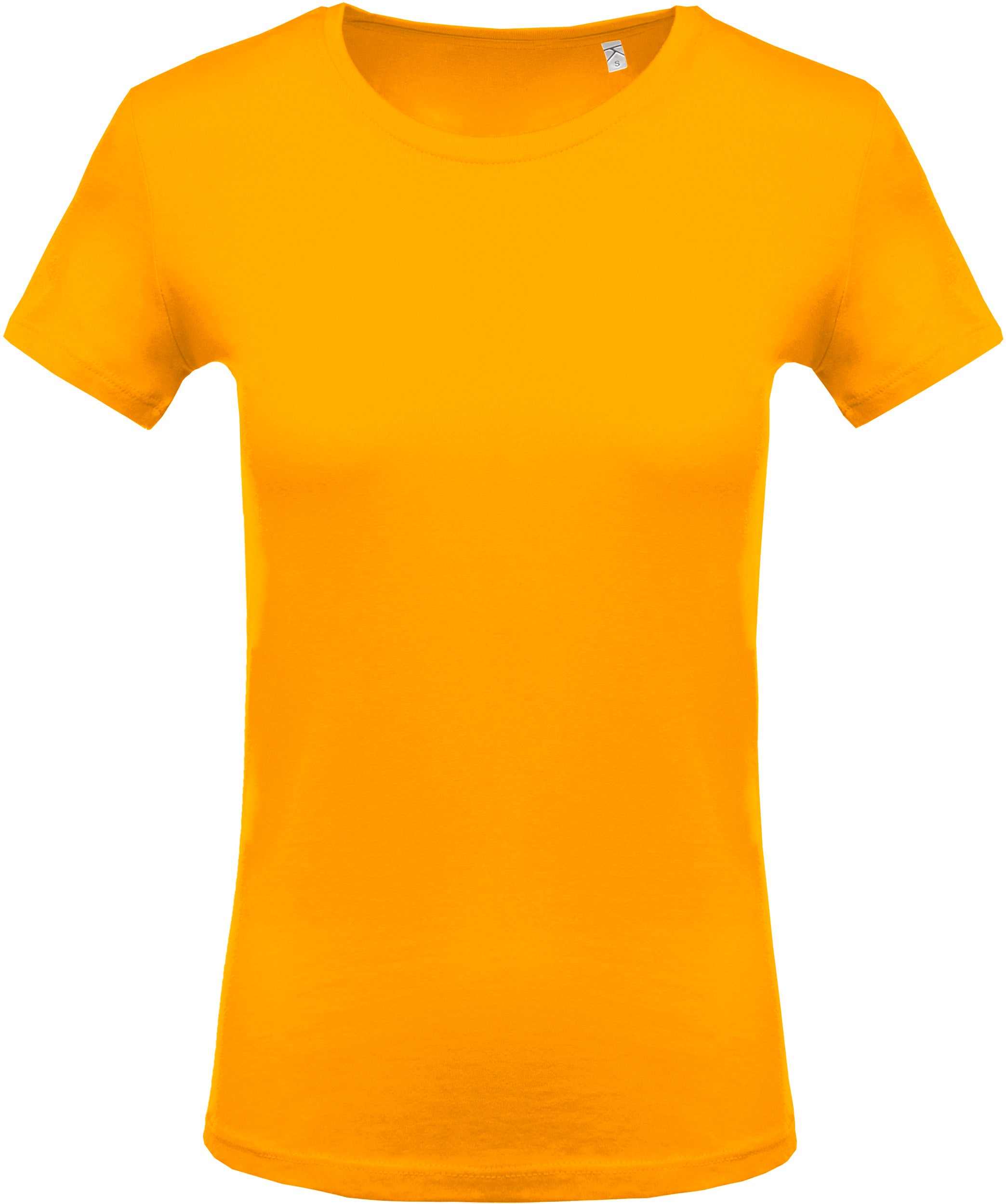 Dames T-shirt met korte mouwen en ronde hals